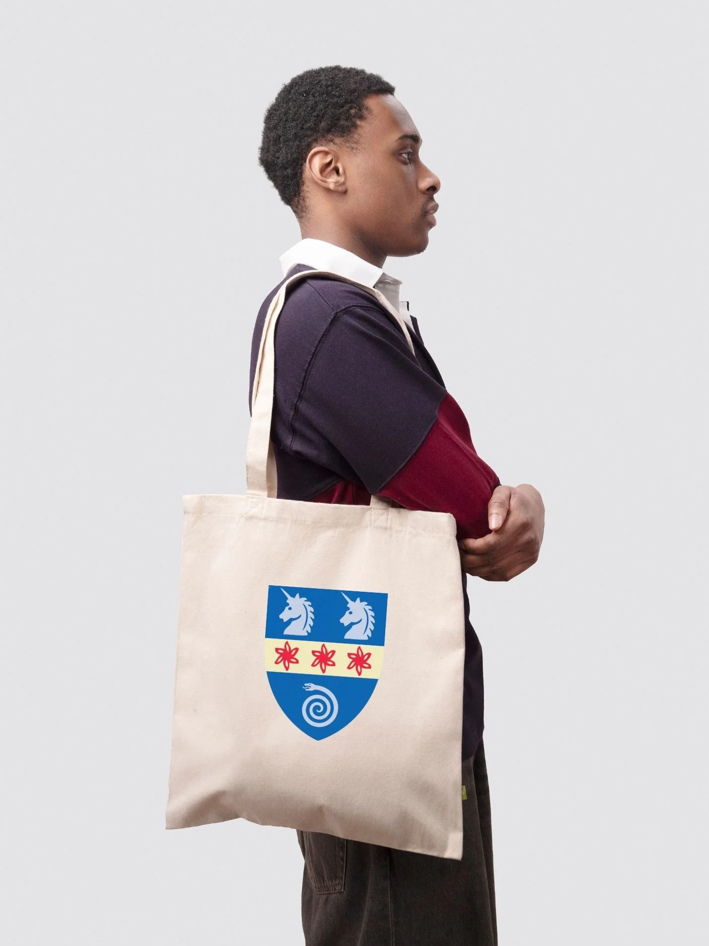 St Hilda's College Oxford MCR Organic Cotton Printed Tote Bag