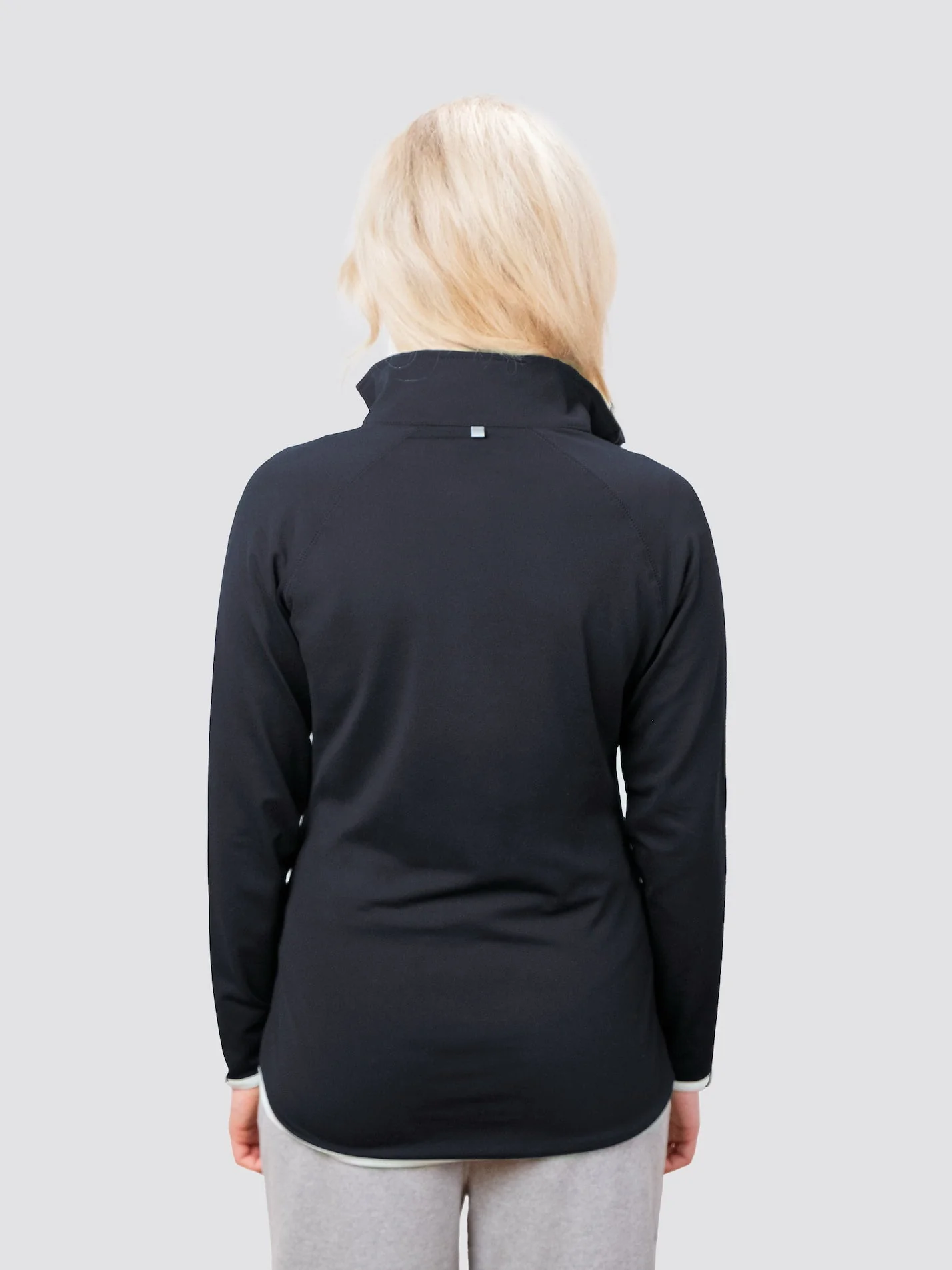 St Hugh's College Oxford Ladies Performance 1/4 Zip Sweatshirt - Image 3