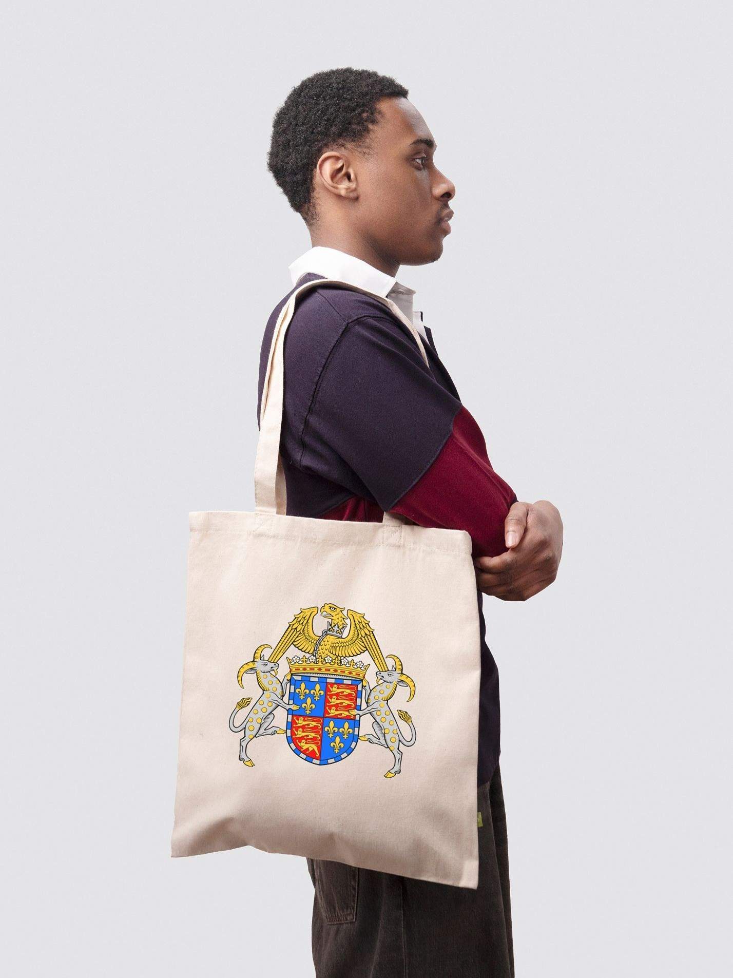 St John's College Cambridge Organic Cotton Printed Tote Bag