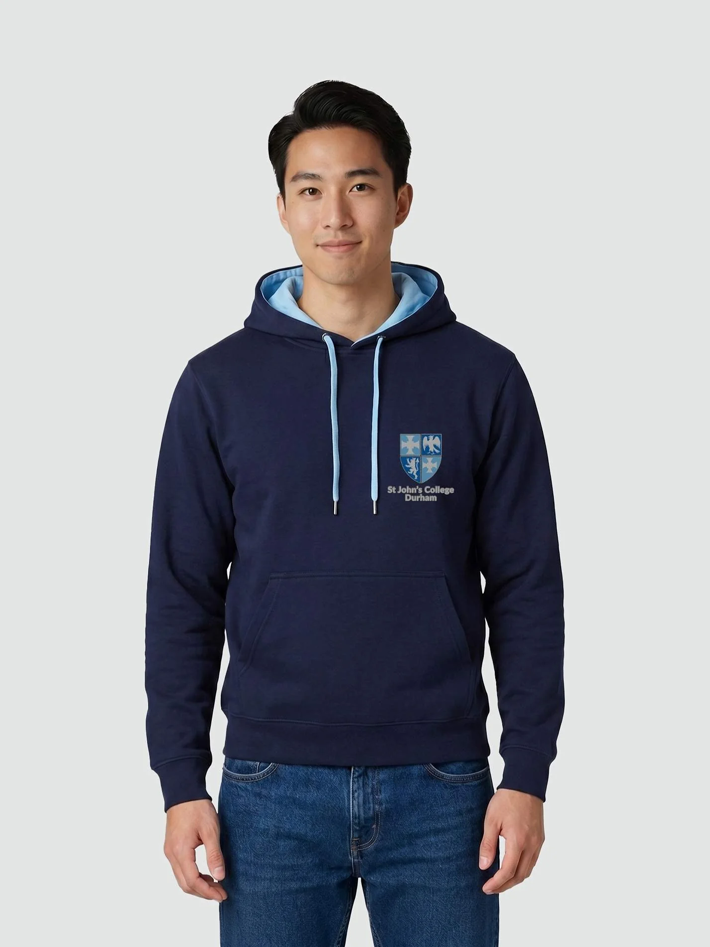 St John's College Durham MCR Contrast Hoodie - Image 3