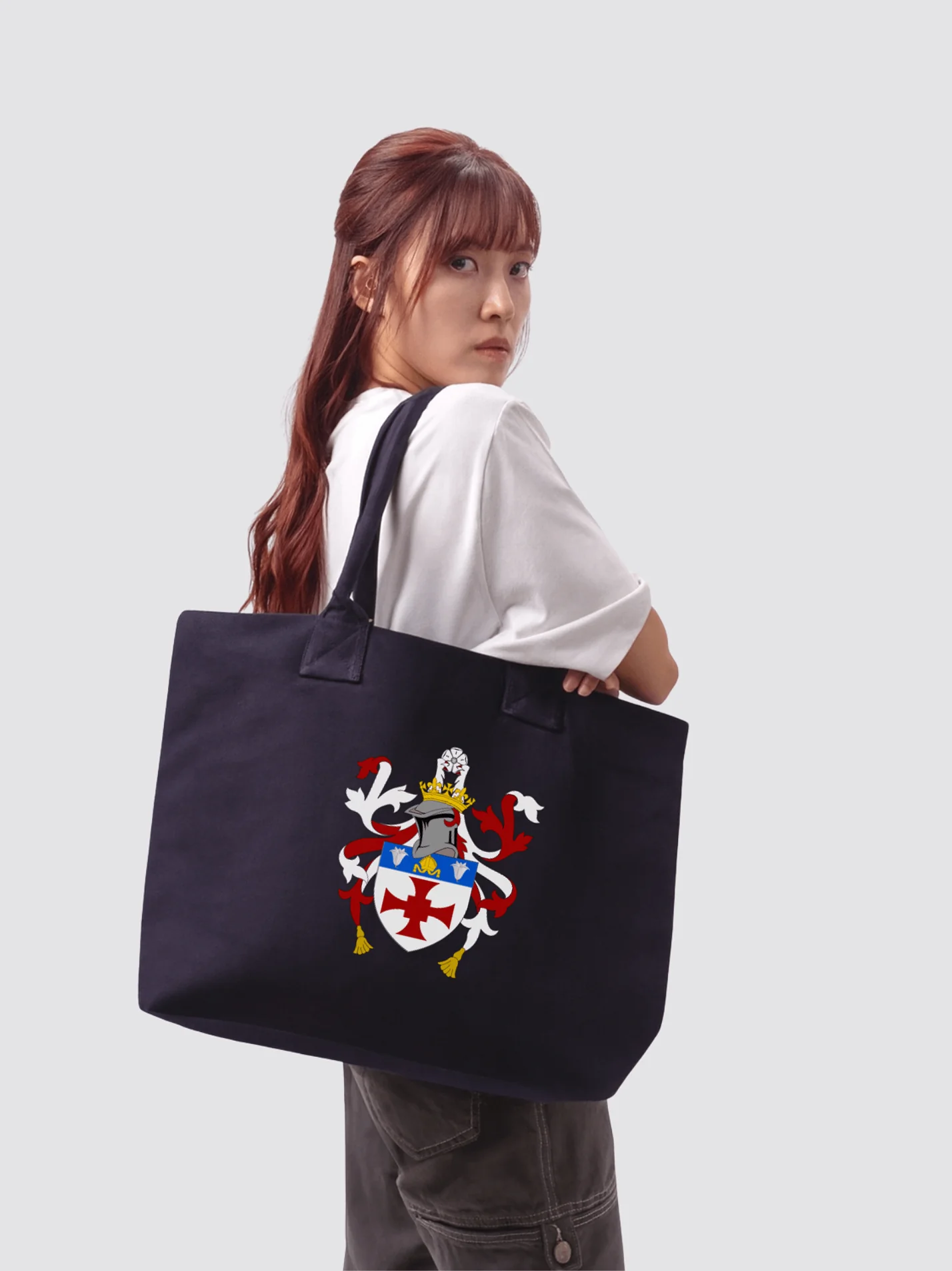 St Mary's College Durham JCR Cotton Canvas Printed Shopper Bag