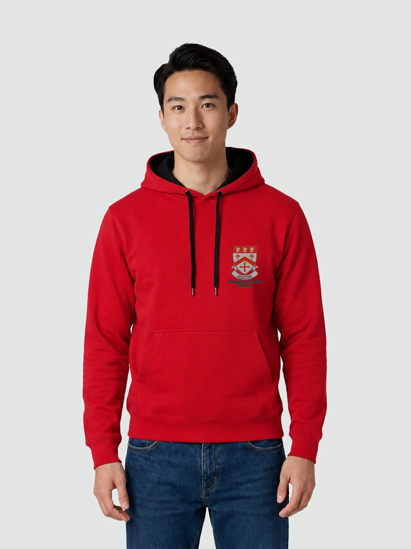 Stephenson College Durham Contrast Hoodie - Image 4