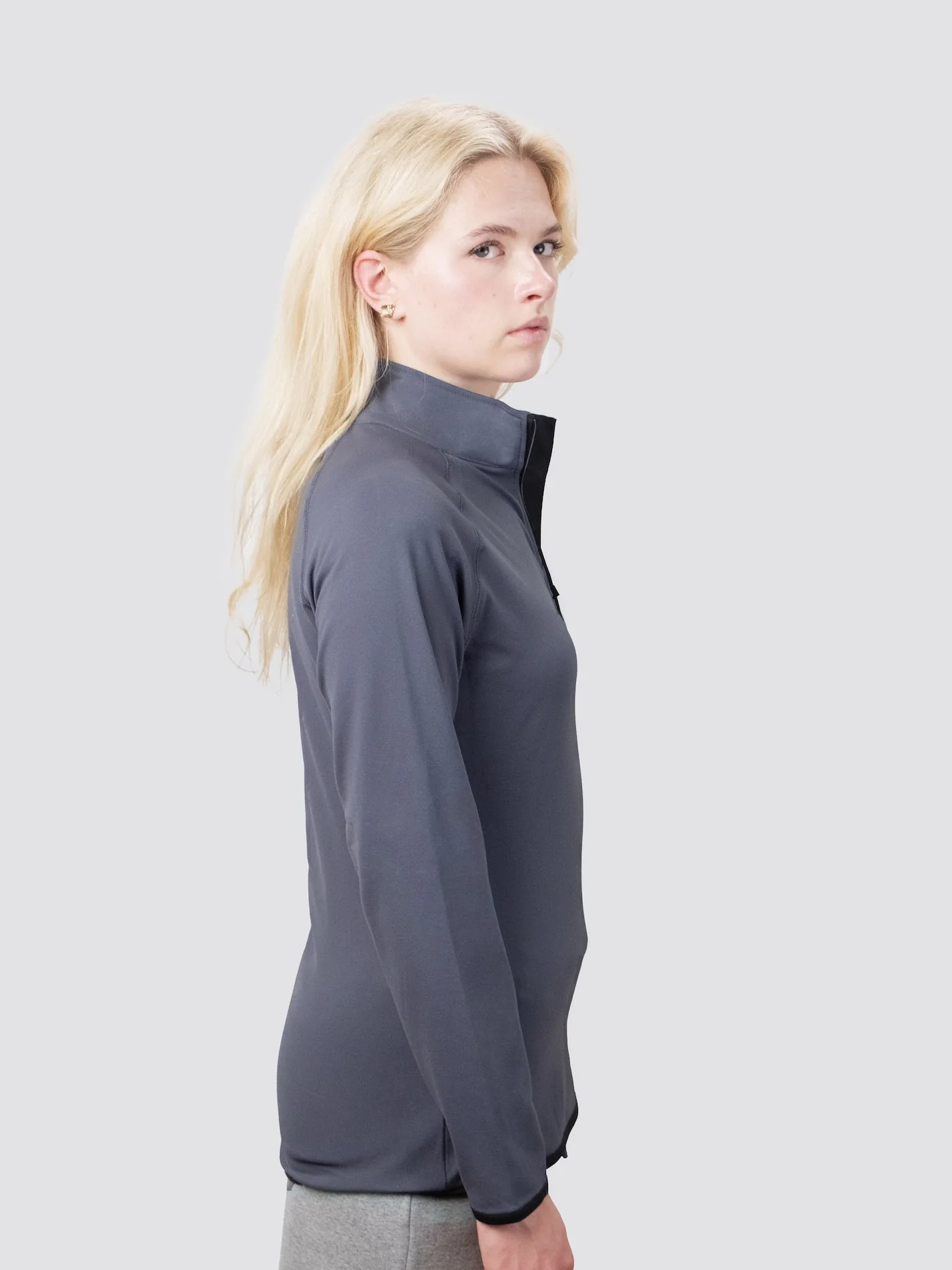 Stephenson College Durham Ladies Performance 1/4 Zip Sweatshirt - Image 4