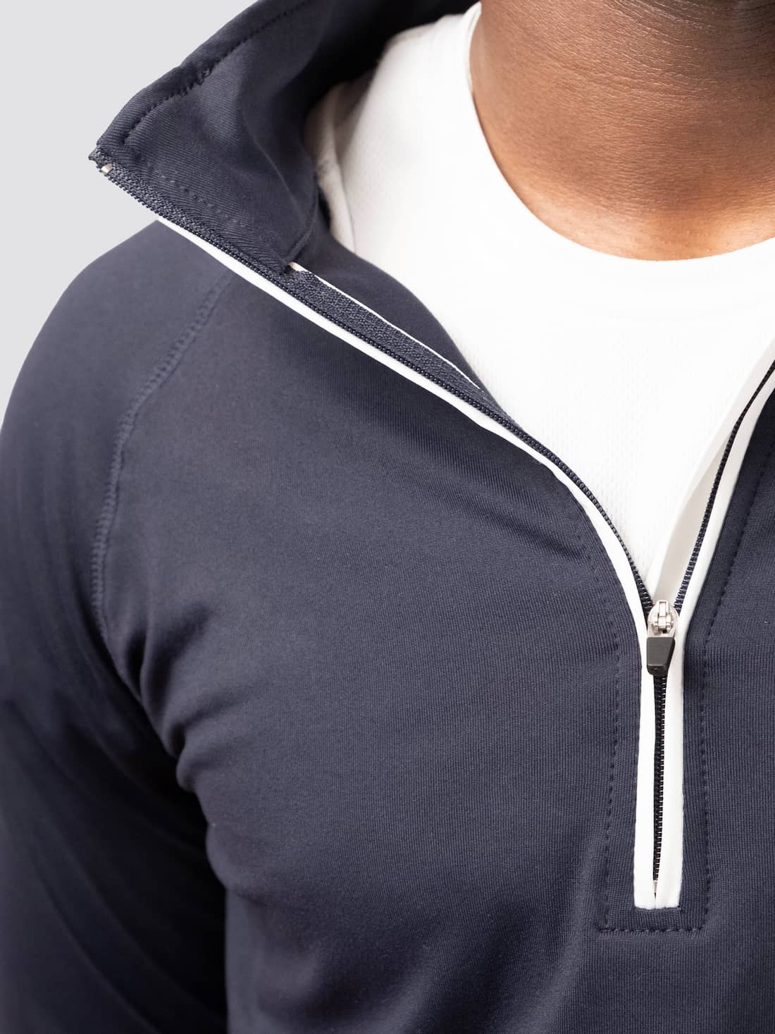 Stephenson College Durham Men's Performance 1/4 Zip Sweatshirt - Image 3