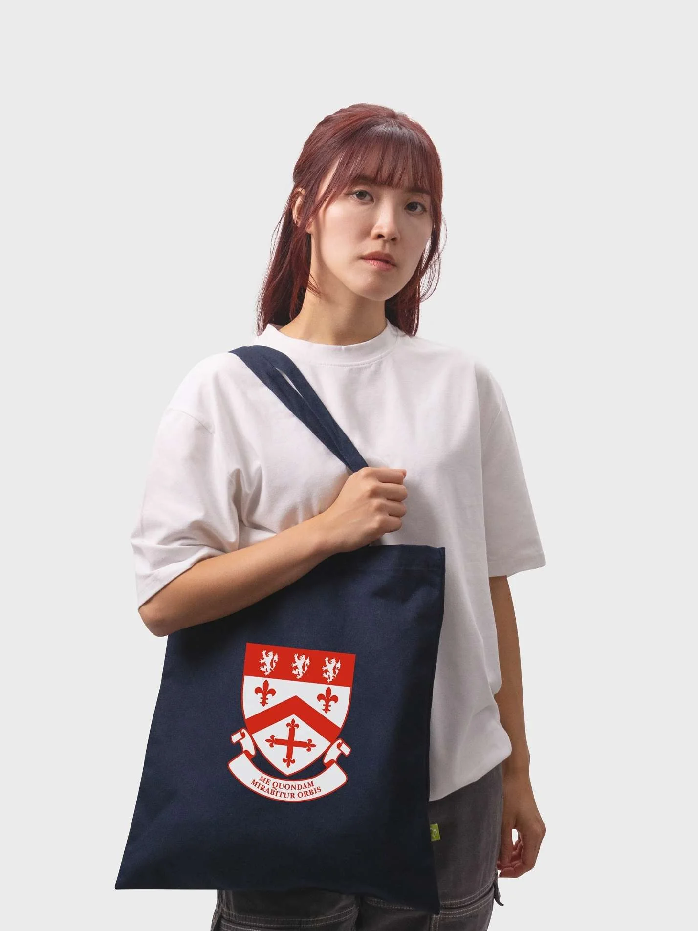 Stephenson College Durham Organic Cotton Printed Tote Bag - Image 2