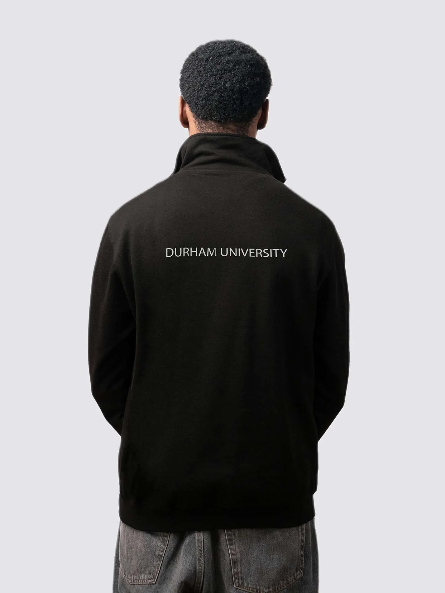 Stephenson College Durham Unisex 1/4 Zip Sweatshirt - Image 4