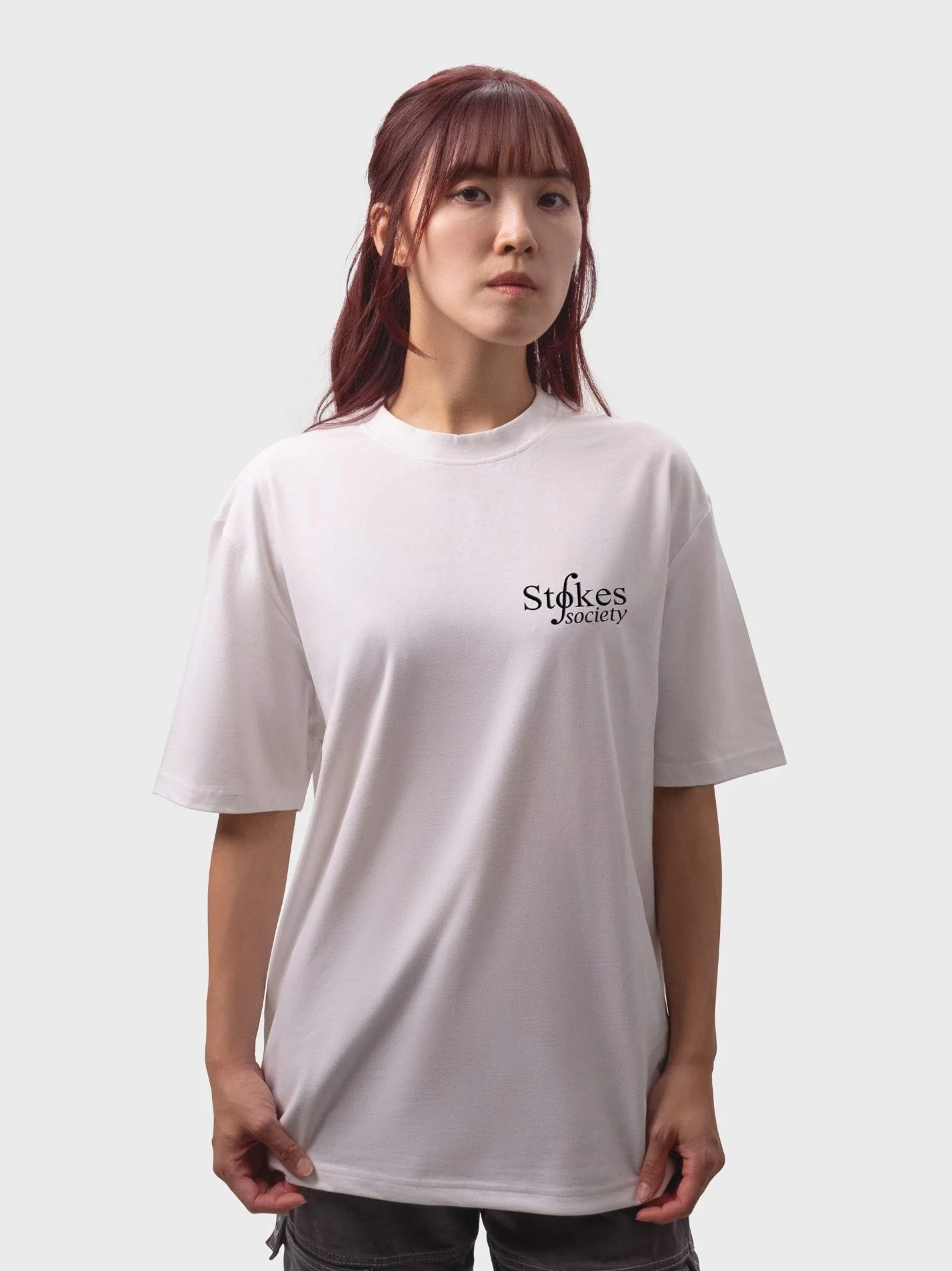 Stokes Society Unisex Heavy Oversized T-Shirt - Image 3