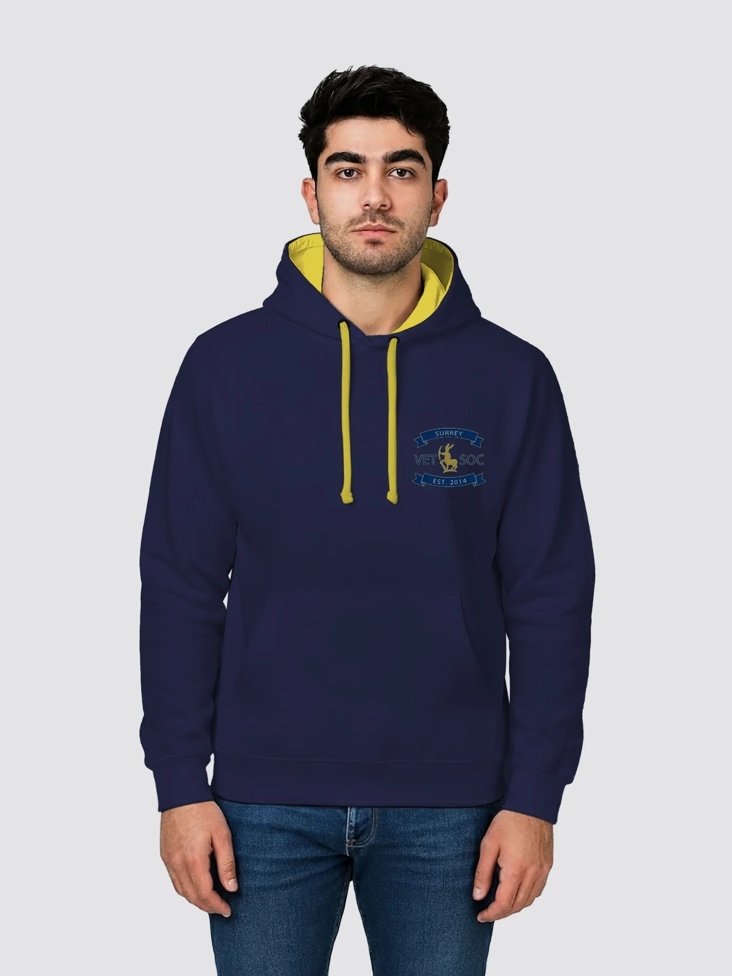 Surrey Vet Society Contrast Hoodie