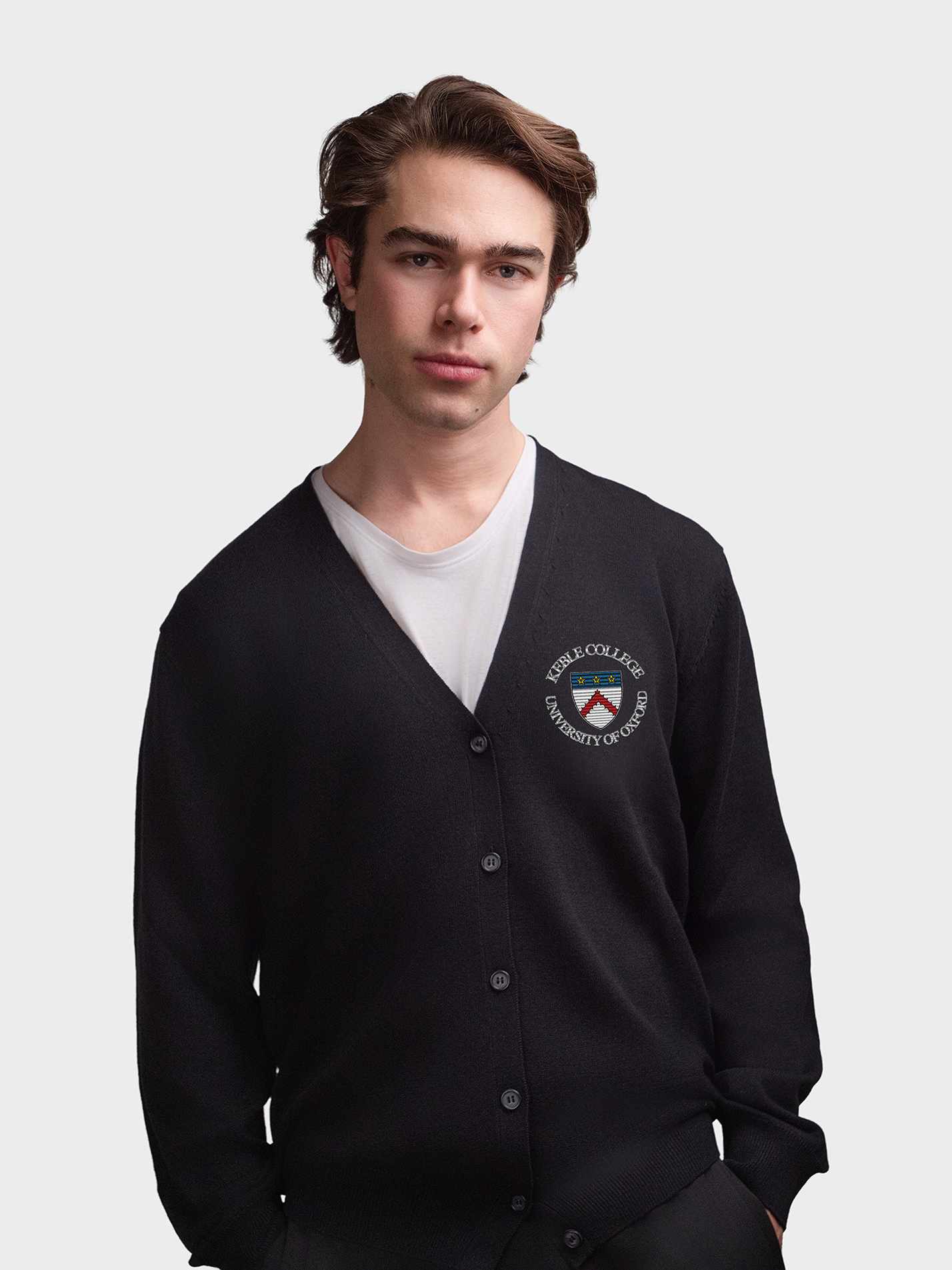 Surrey Vet Society Men's V-Neck Knitted Cardigan