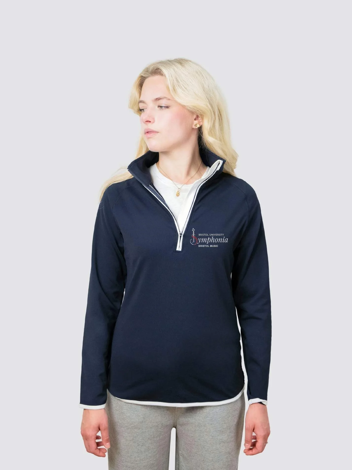 Symphonia Ladies Performance 1/4 Zip Sweatshirt