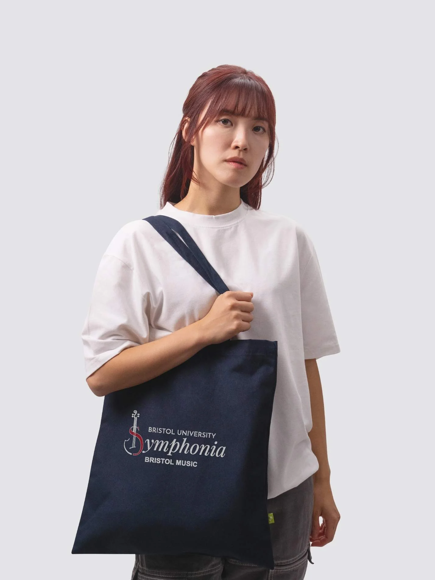 Symphonia Organic Cotton Printed Tote Bag - Image 2