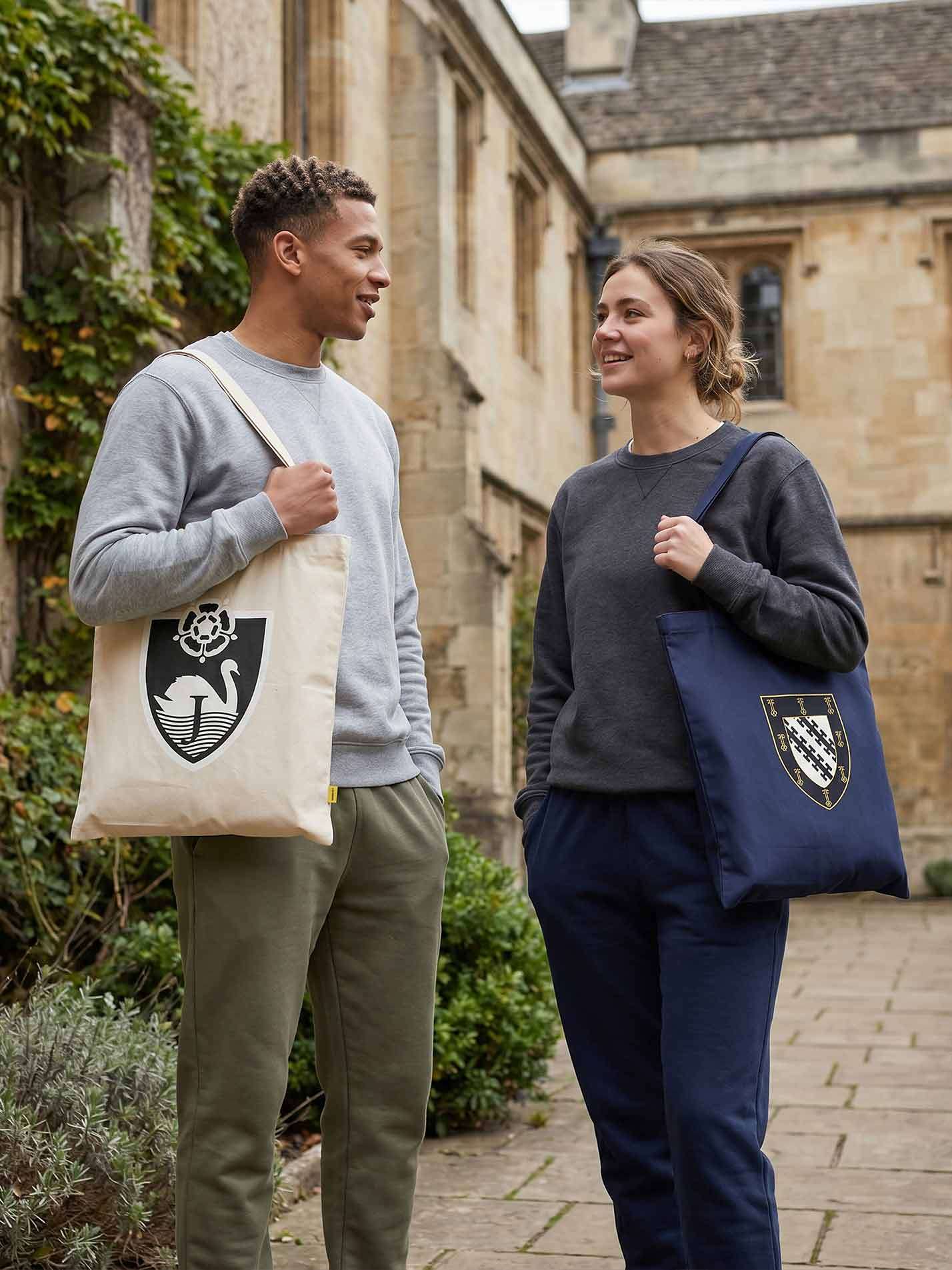 The Holdsworth Club Organic Cotton Printed Tote Bag - Image 2