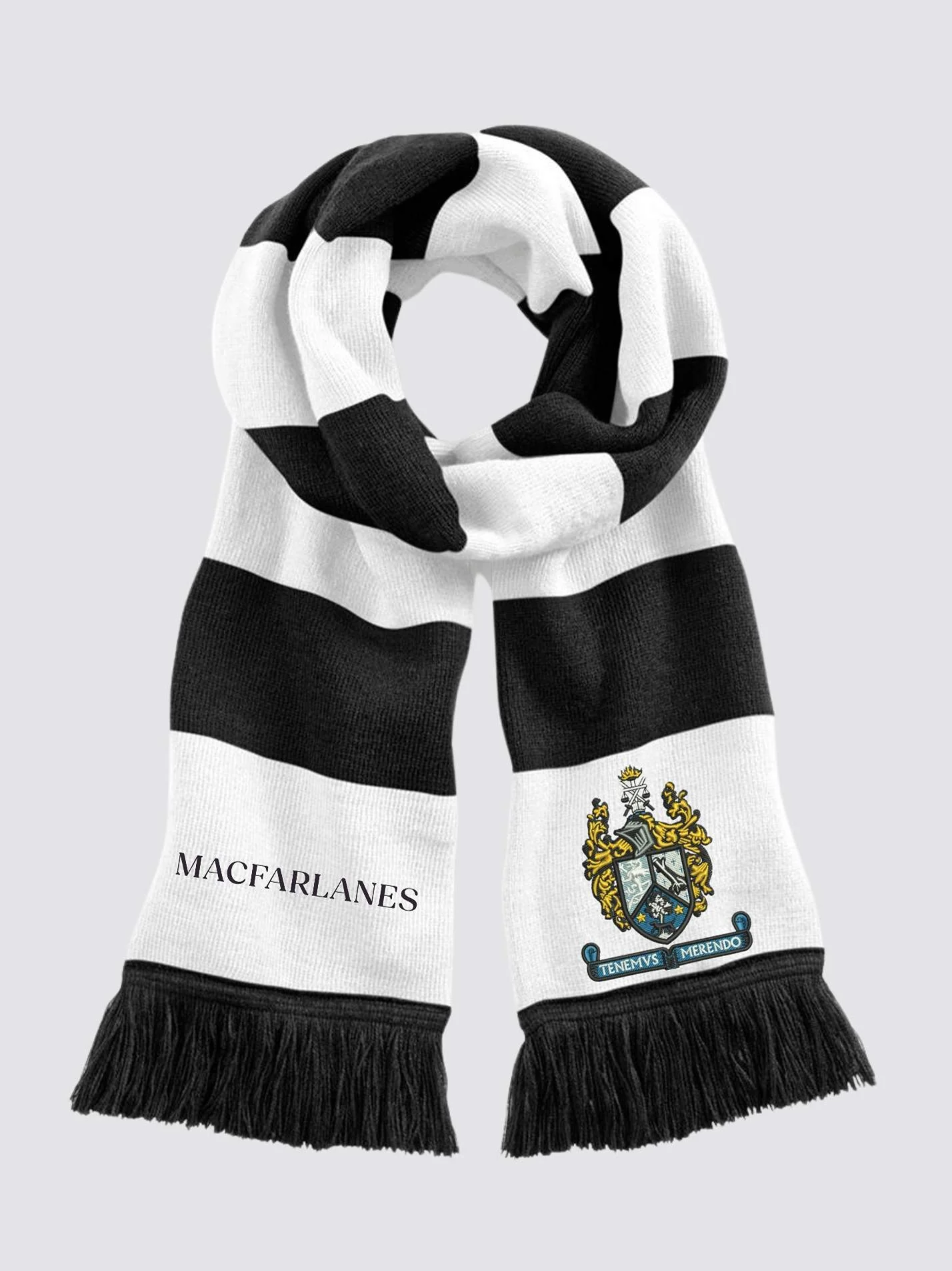 The Holdsworth Club Striped Scarf