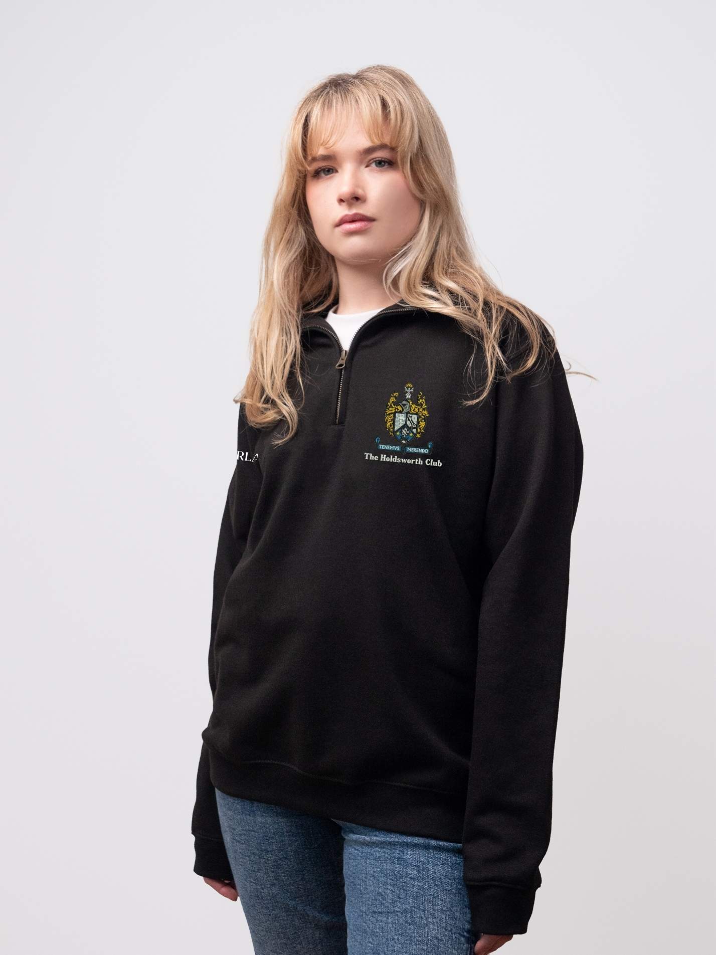 The Holdsworth Club Unisex 1/4 Zip Sweatshirt