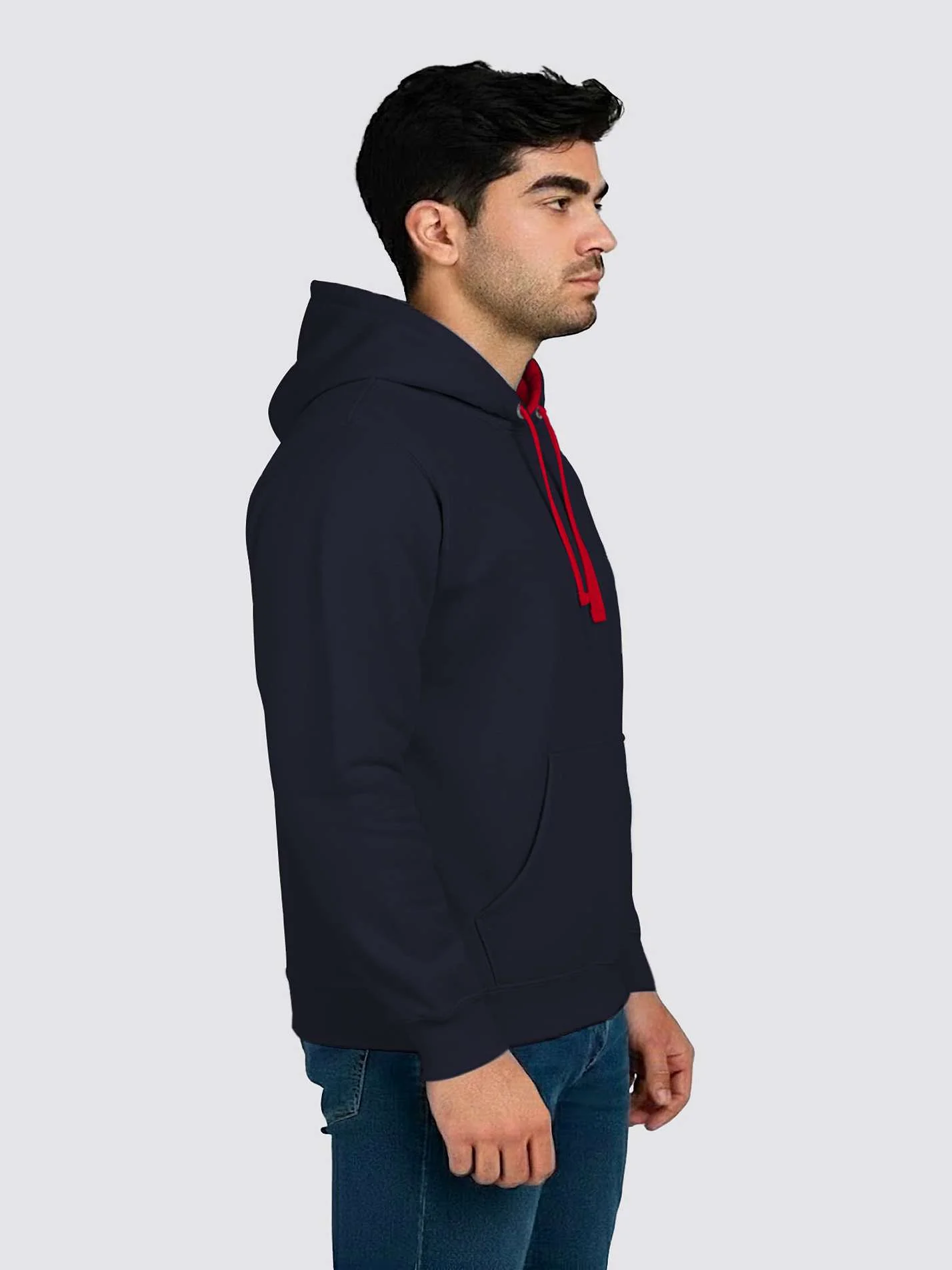 The Queen's College Oxford JCR Contrast Hoodie - Image 3