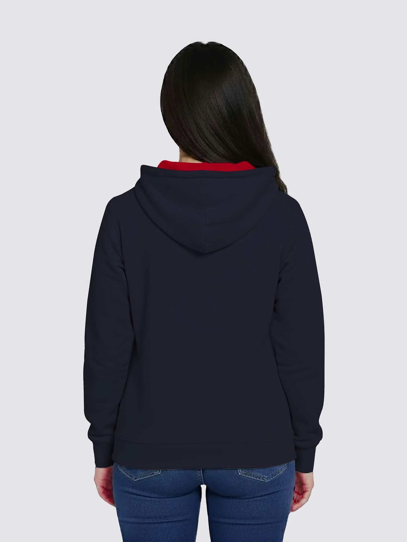 The Queen's College Oxford JCR Contrast Hoodie - Image 4