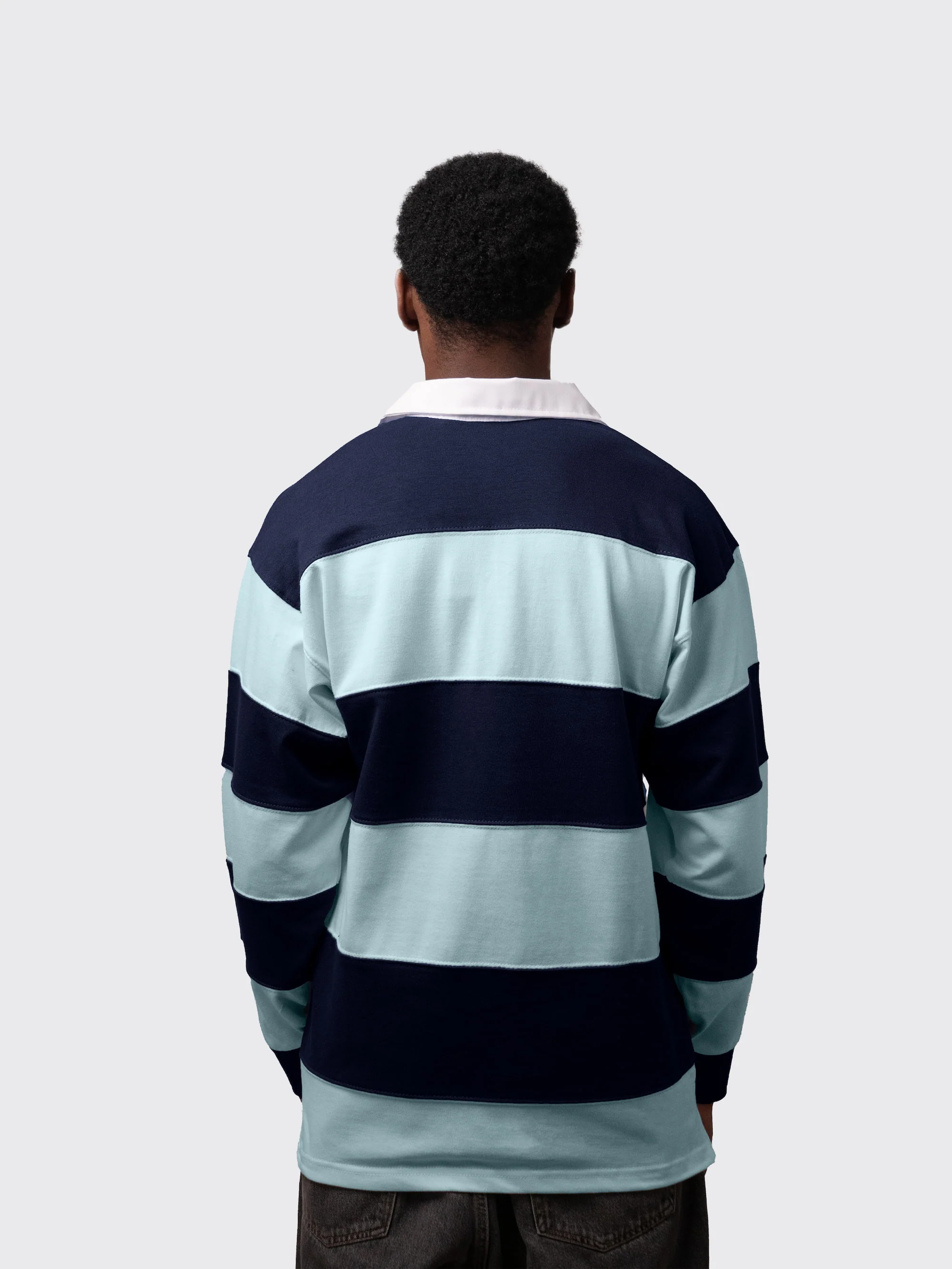 Trevelyan College Durham JCR Unisex Striped Rugby Shirt - Image 7