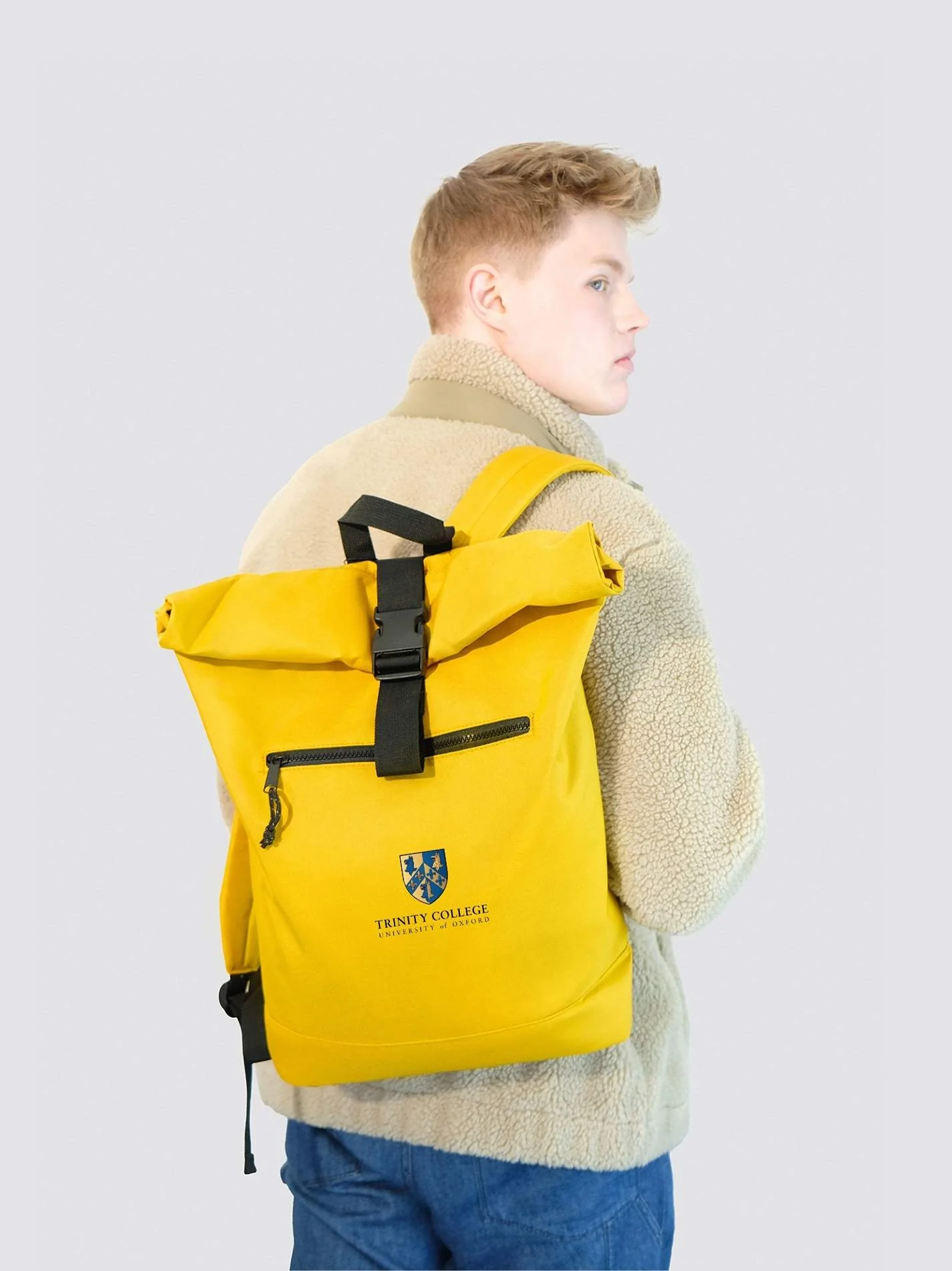 Trinity College Oxford MCR Roll Top Backpack - Image 6