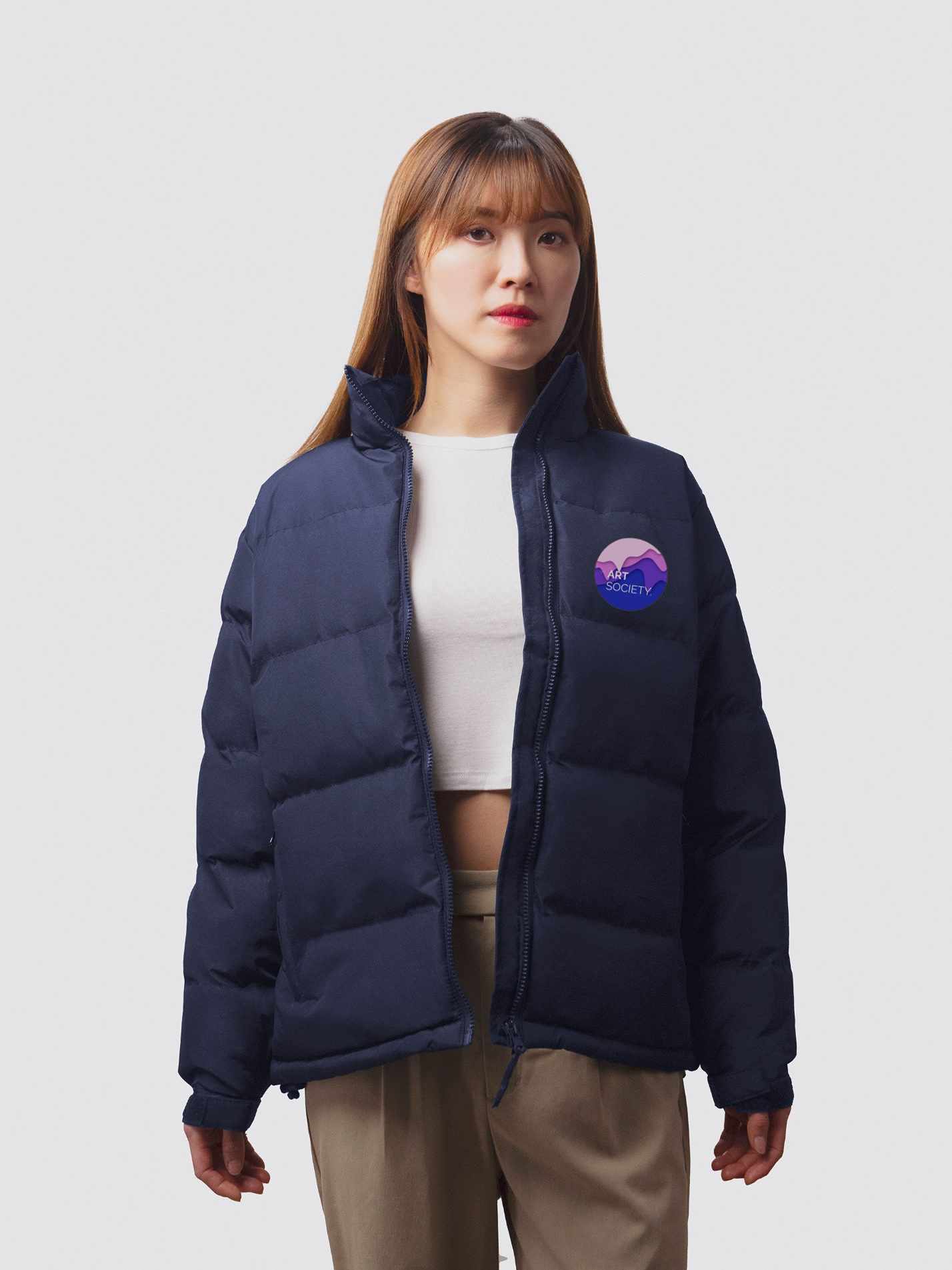 UCL Art Society Ladies Puffer Jacket - Image 2