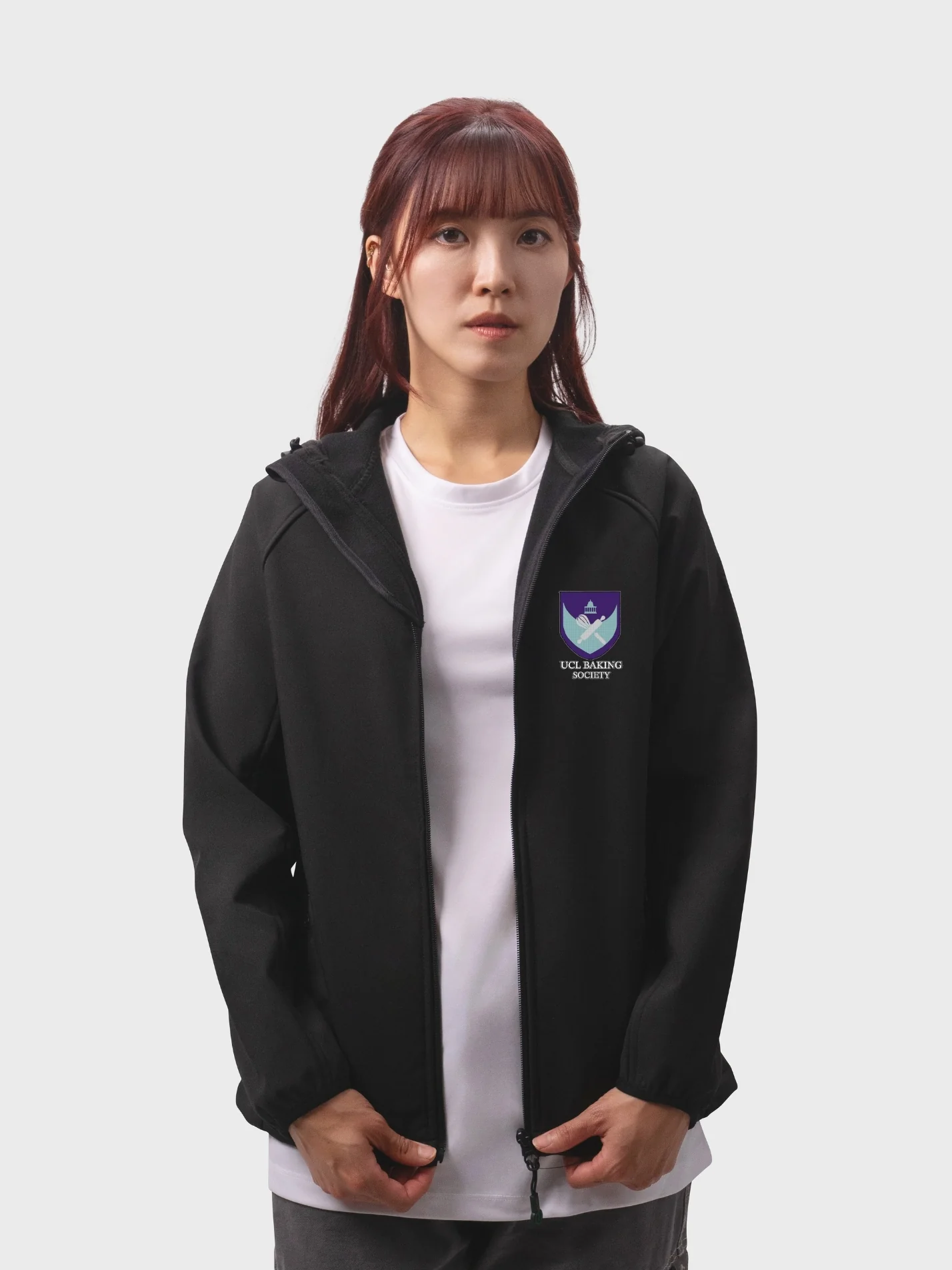 UCL Baking Society Sustainable Ladies Hooded Soft Shell Jacket