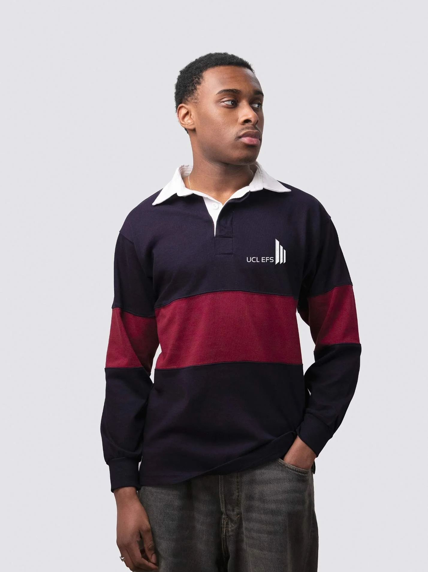 UCL EFS Unisex Panelled Rugby Shirt