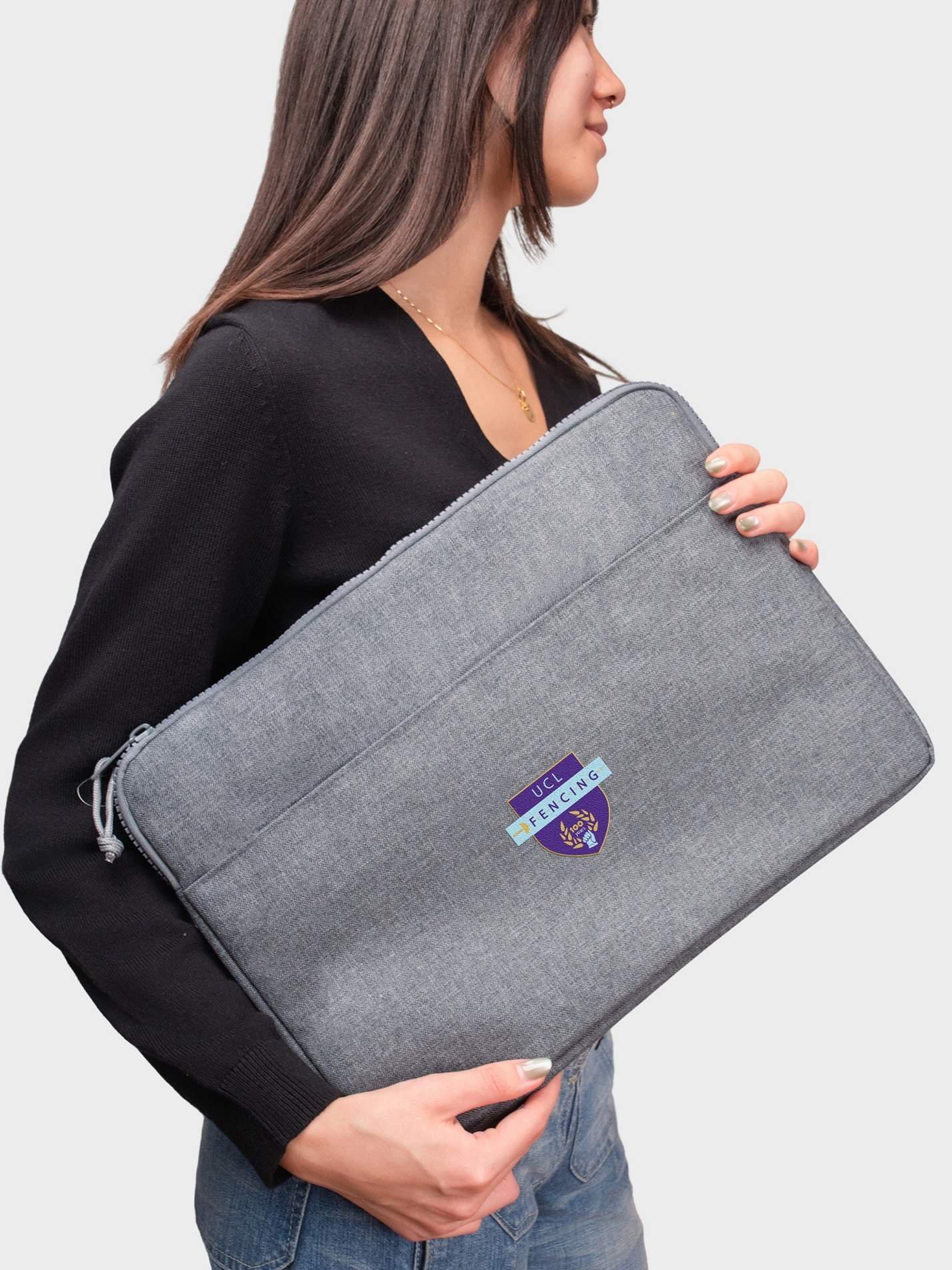 UCL Fencing Club Essentials Laptop Case - Image 2