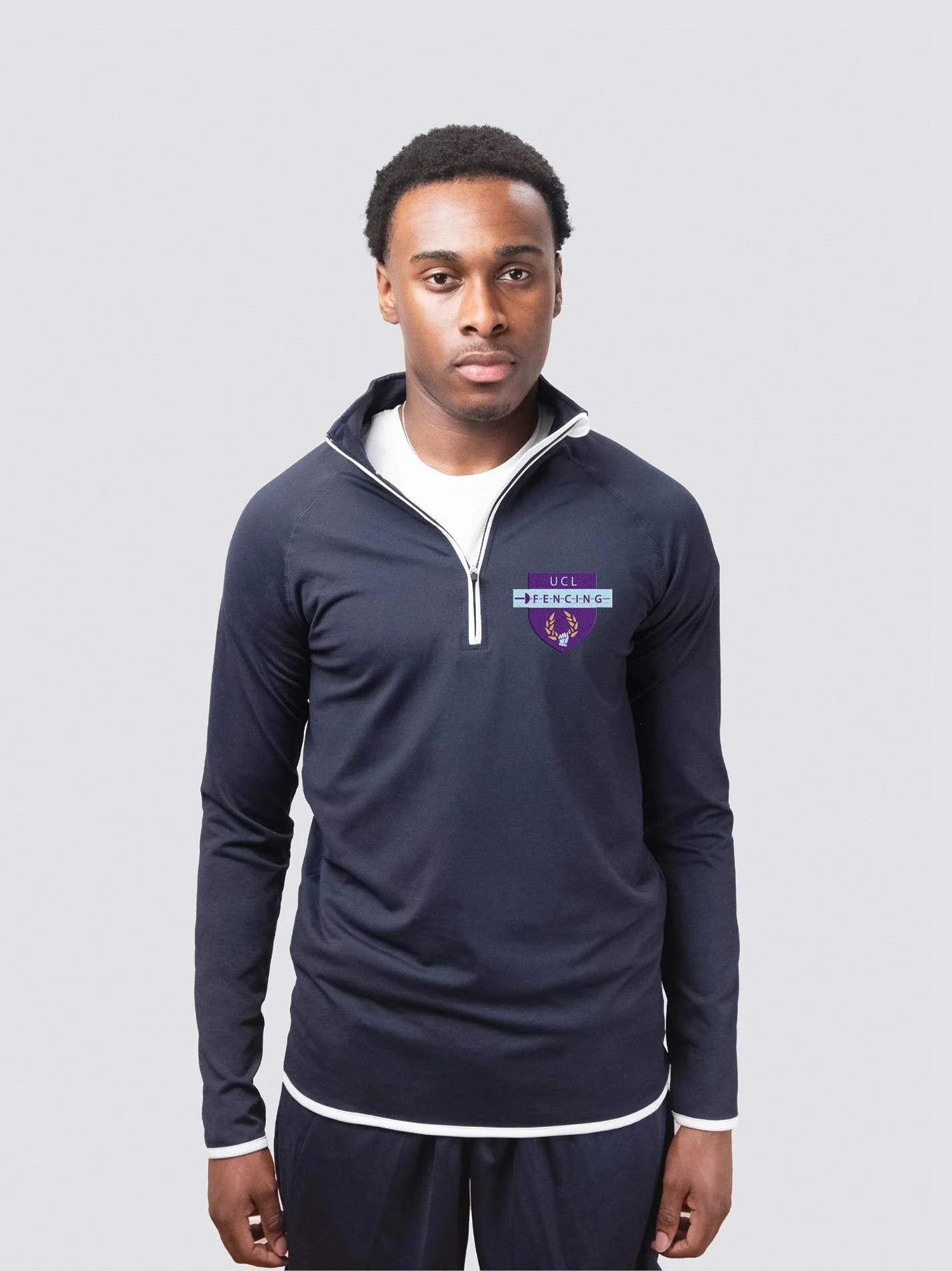 UCL Fencing Club Men's Performance 1/4 Zip Sweatshirt
