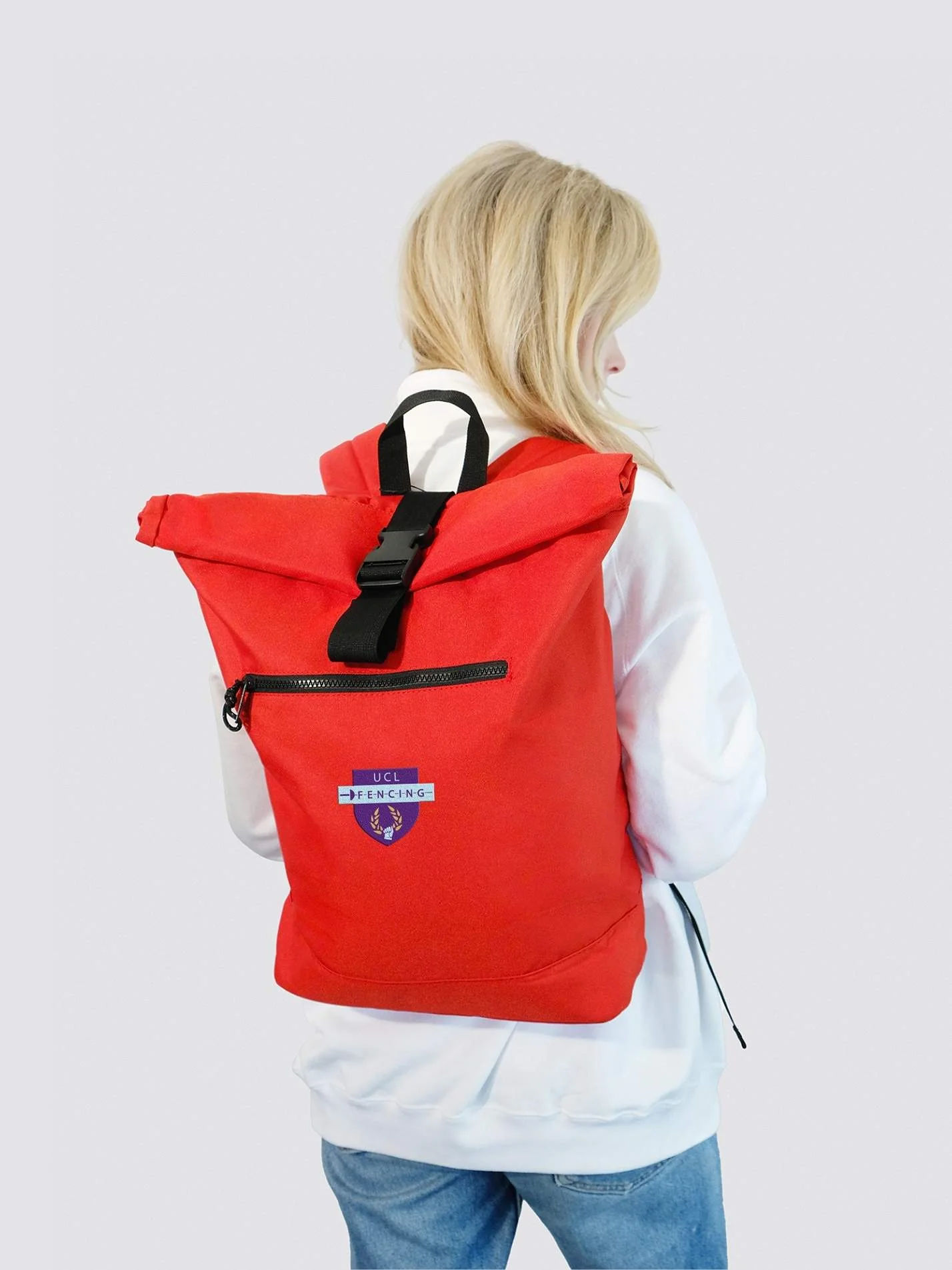 UCL Fencing Club Roll Top Backpack - Image 10