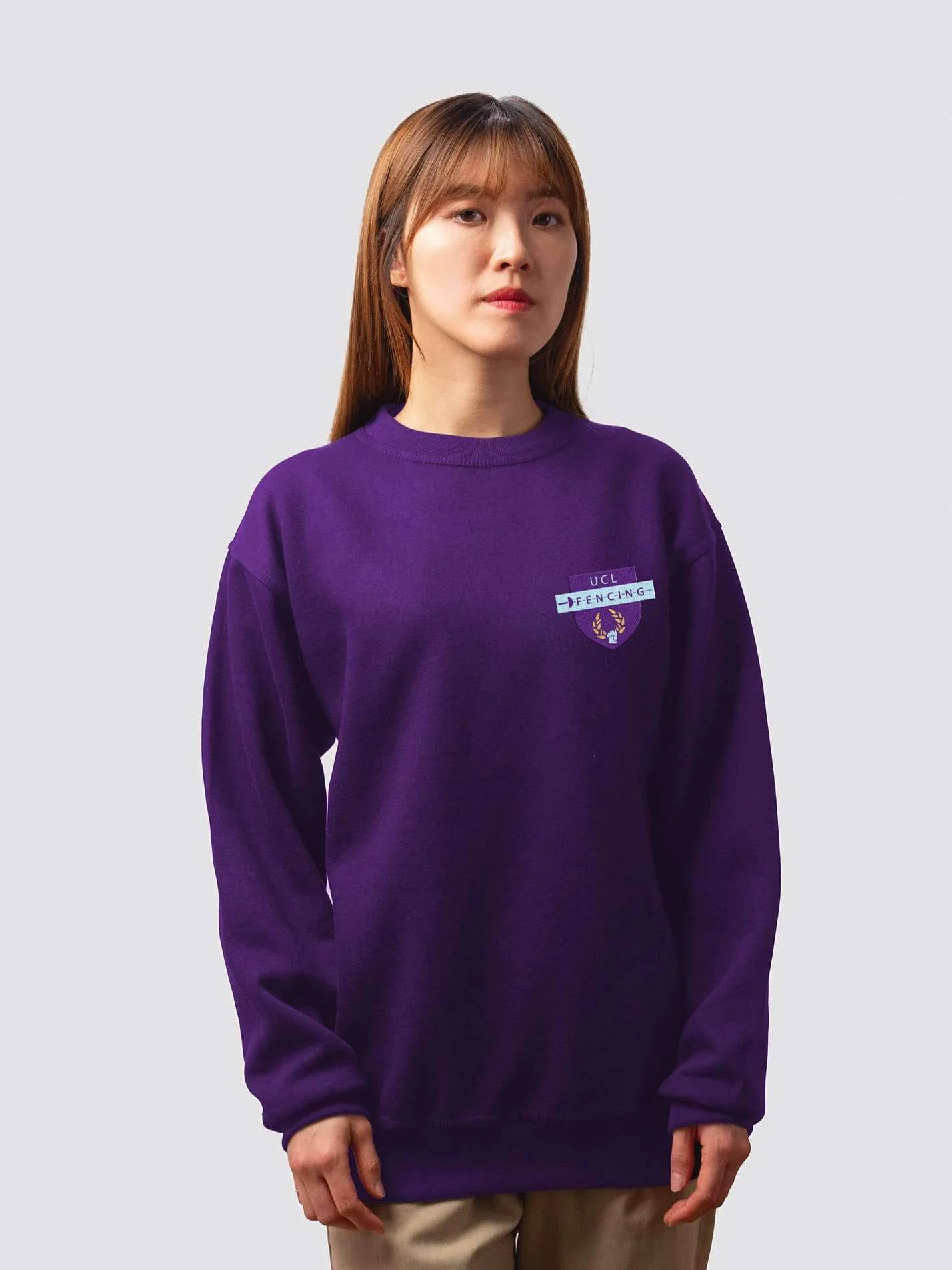 UCL Fencing Club Unisex Heavyweight Sweatshirt - Image 10
