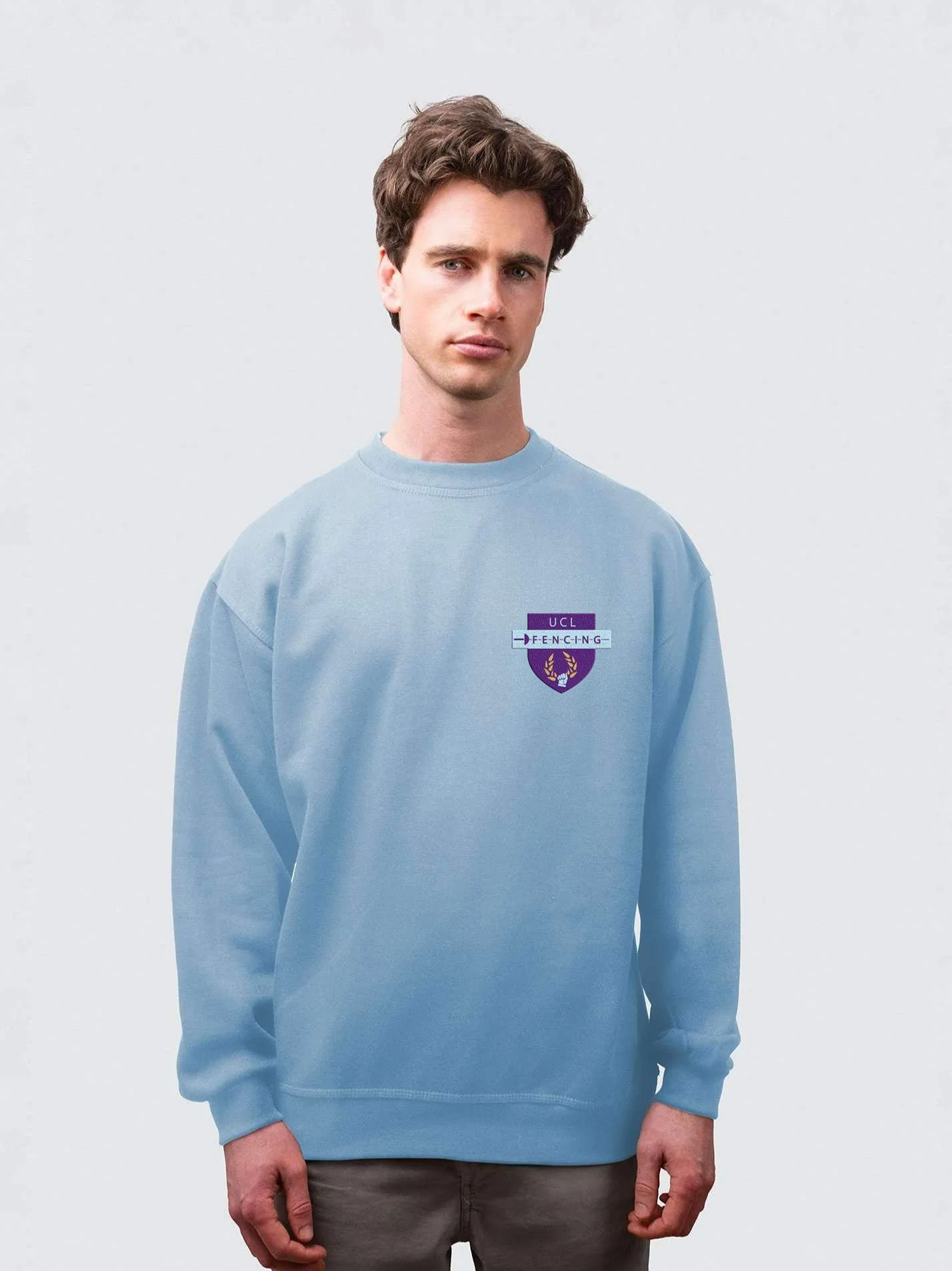 UCL Fencing Club Unisex Heavyweight Sweatshirt - Image 9