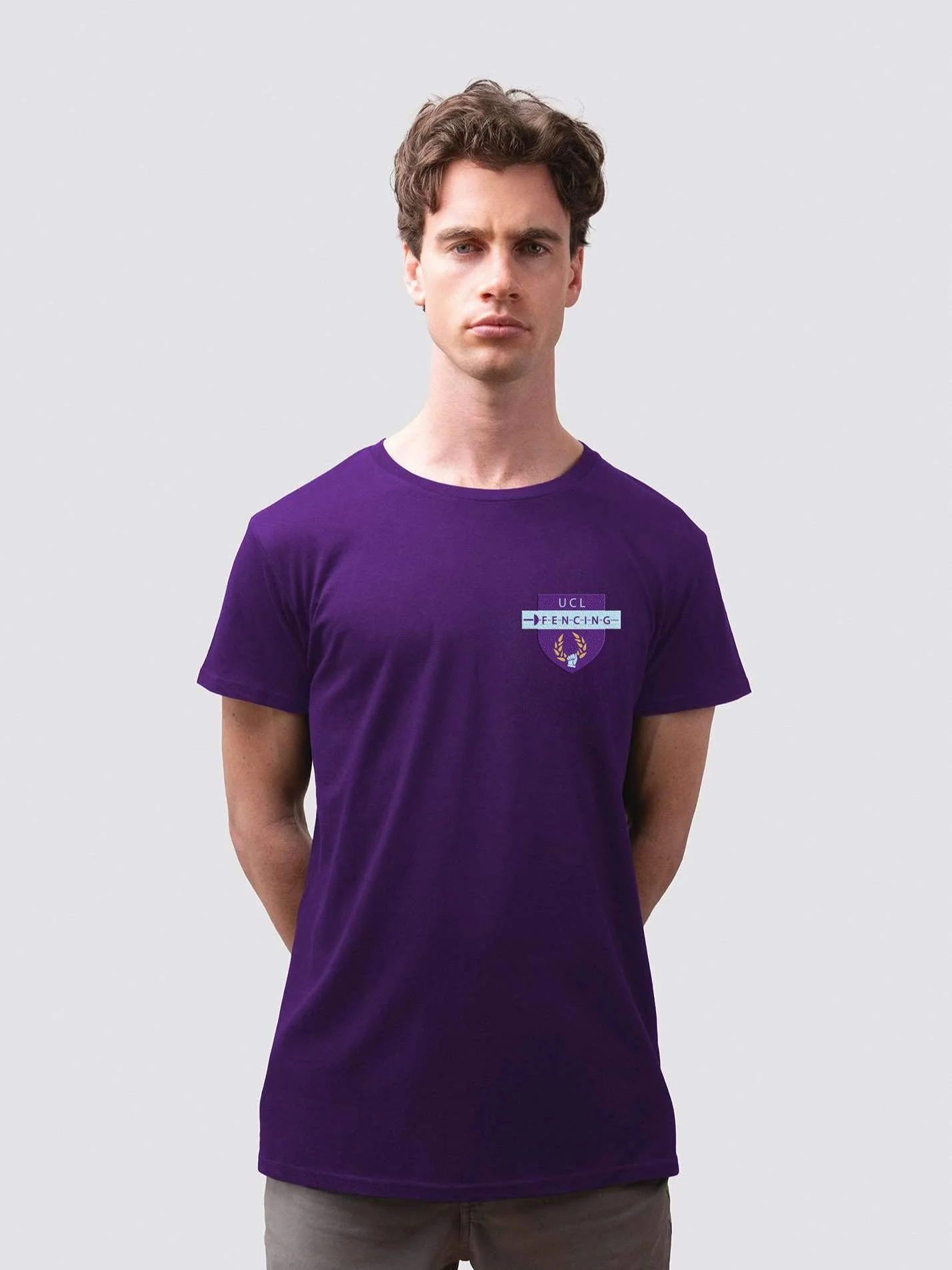 UCL Fencing Club Unisex Organic Cotton T-Shirt - Image 9