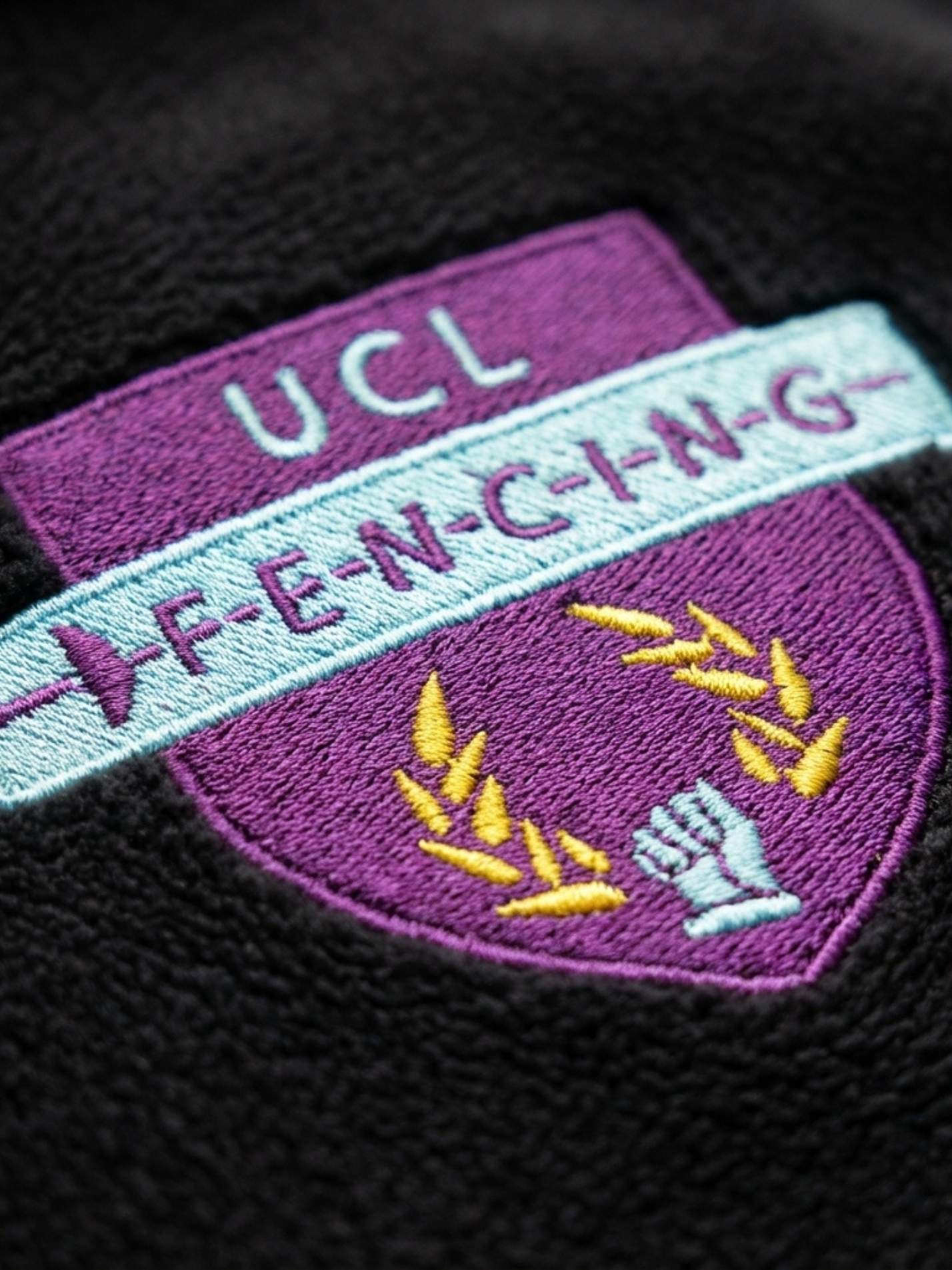 UCL Fencing Club Unisex Polar Full Zip Fleece - Image 3