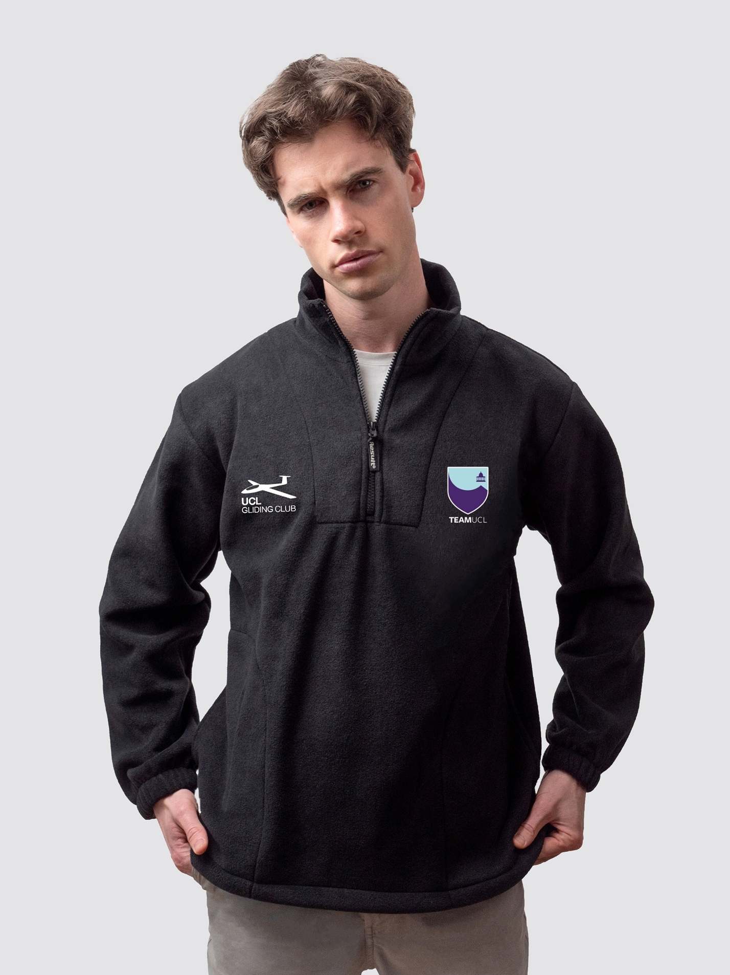UCL Gliding Unisex 1/4 Zip Fleece
