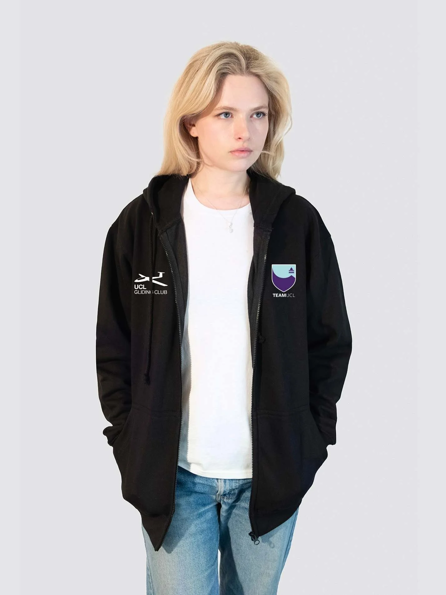 UCL Gliding Zip-Up Unisex Hoodie