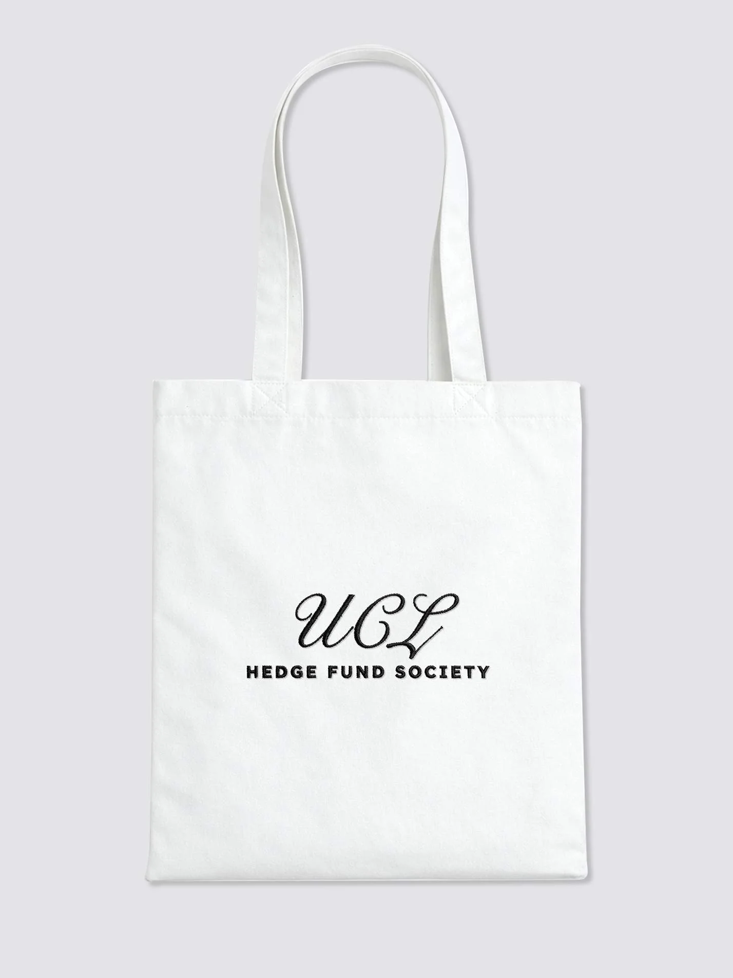 UCL Hedge Fund Society Heritage Cotton Tote Bag - Image 4