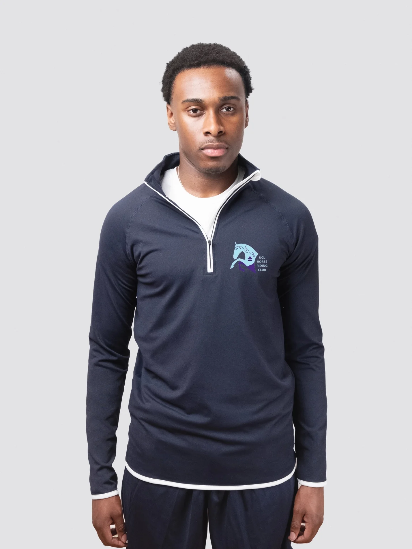 UCL Horseriding Men's Performance 1/4 Zip Sweatshirt