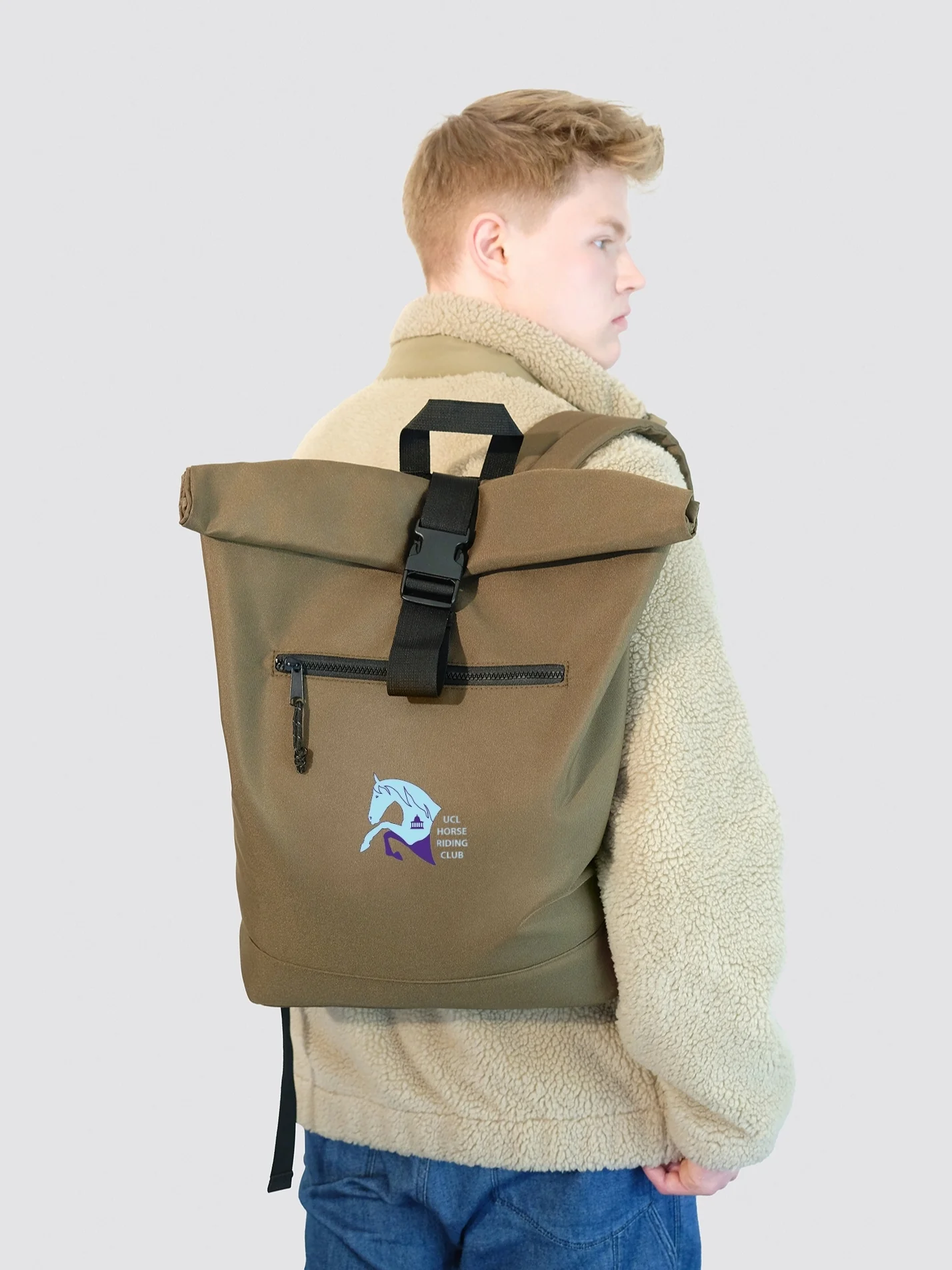 UCL Horseriding Roll Top Backpack - Image 5