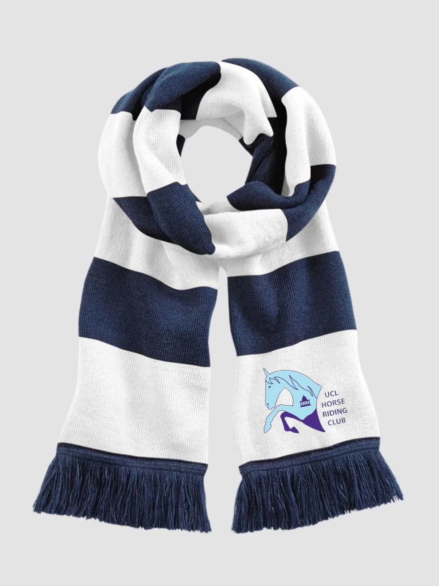 UCL Horseriding Striped Scarf - Image 2