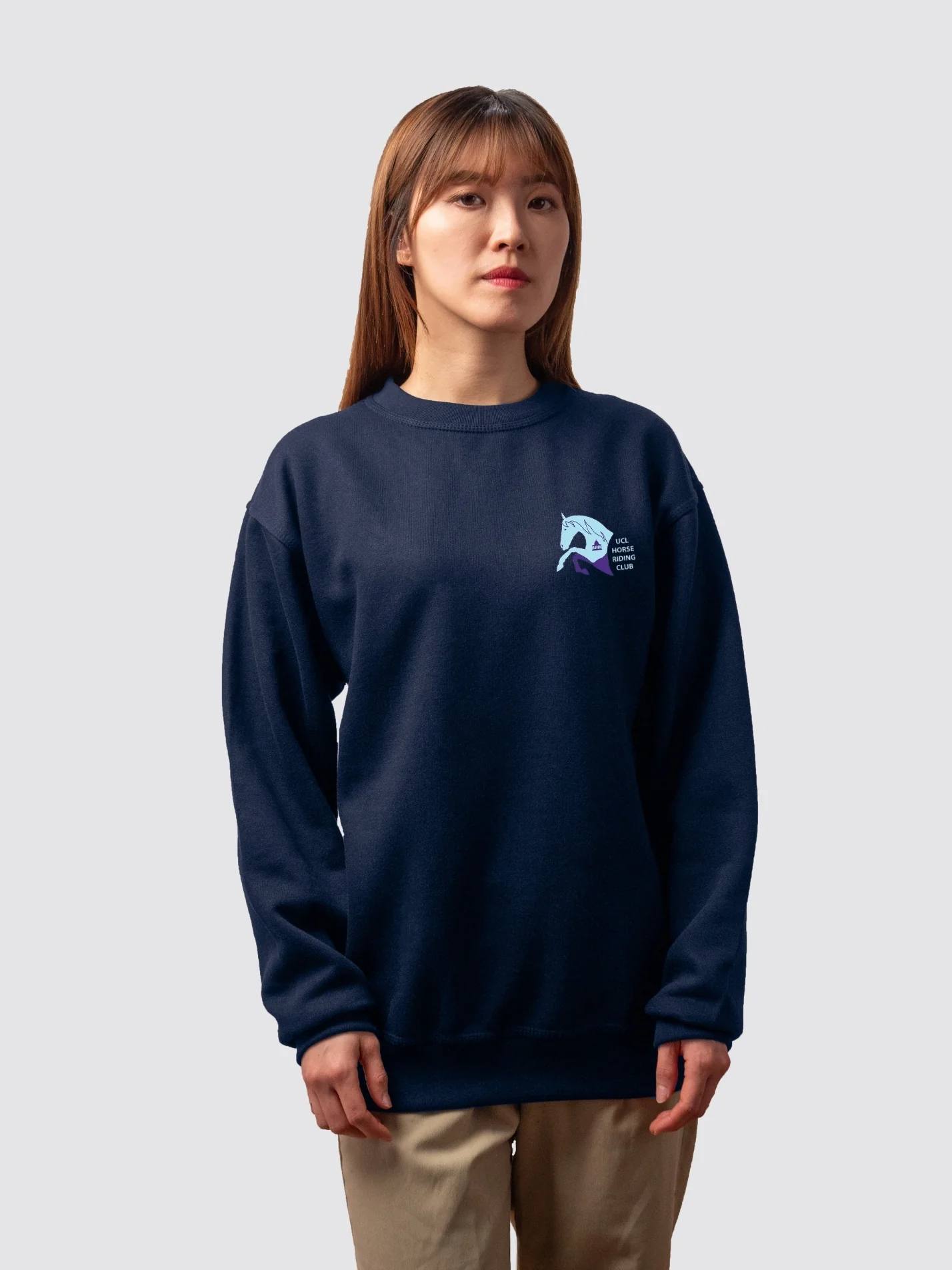 UCL Horseriding Unisex Heavyweight Sweatshirt - Image 4