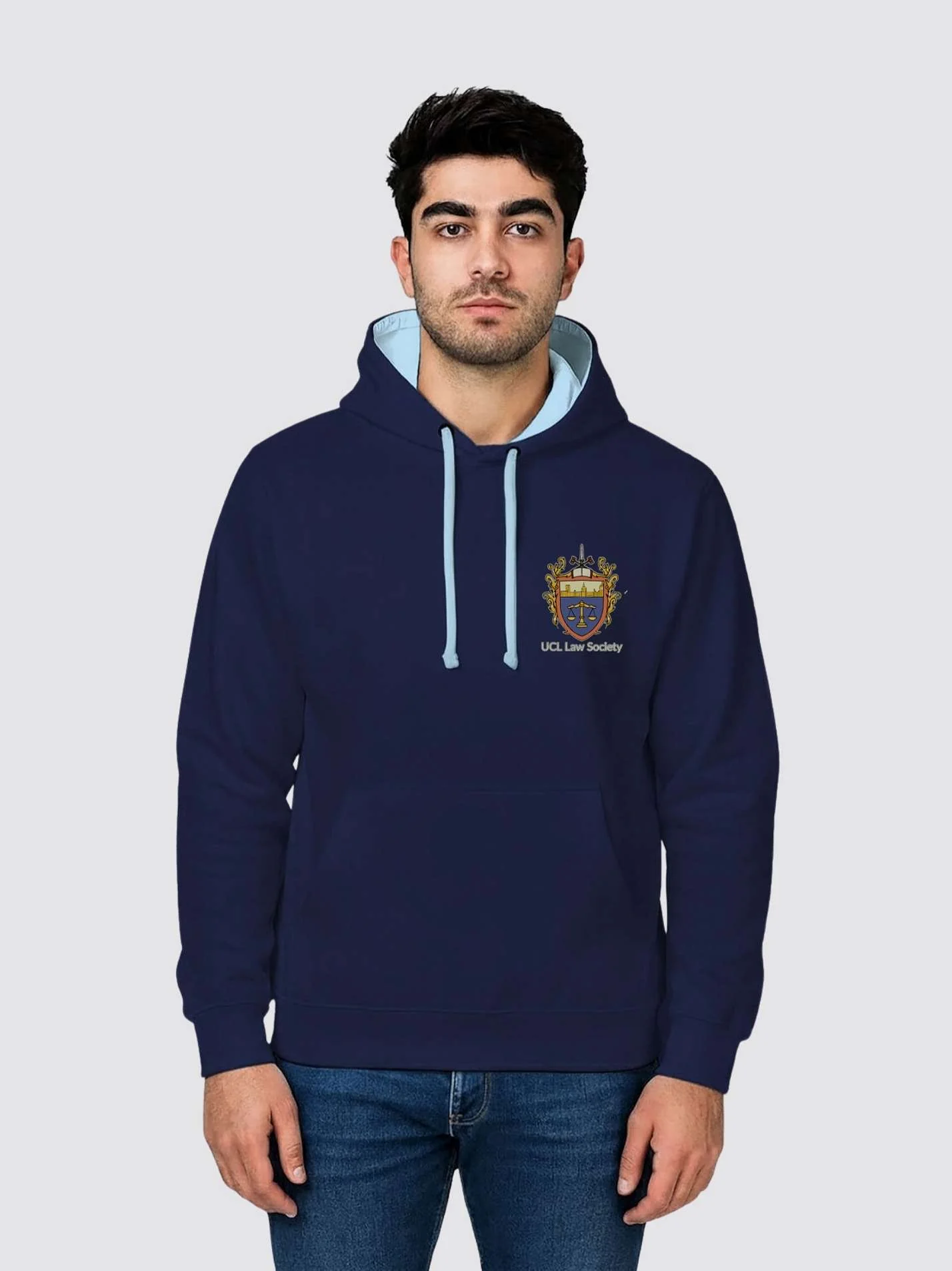 UCL Law Society Contrast Hoodie - Image 4