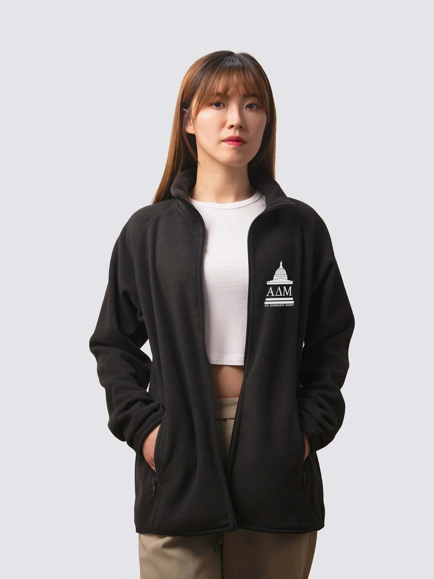 UCL Mathematics Society Sustainable Unisex Full Zip Fleece