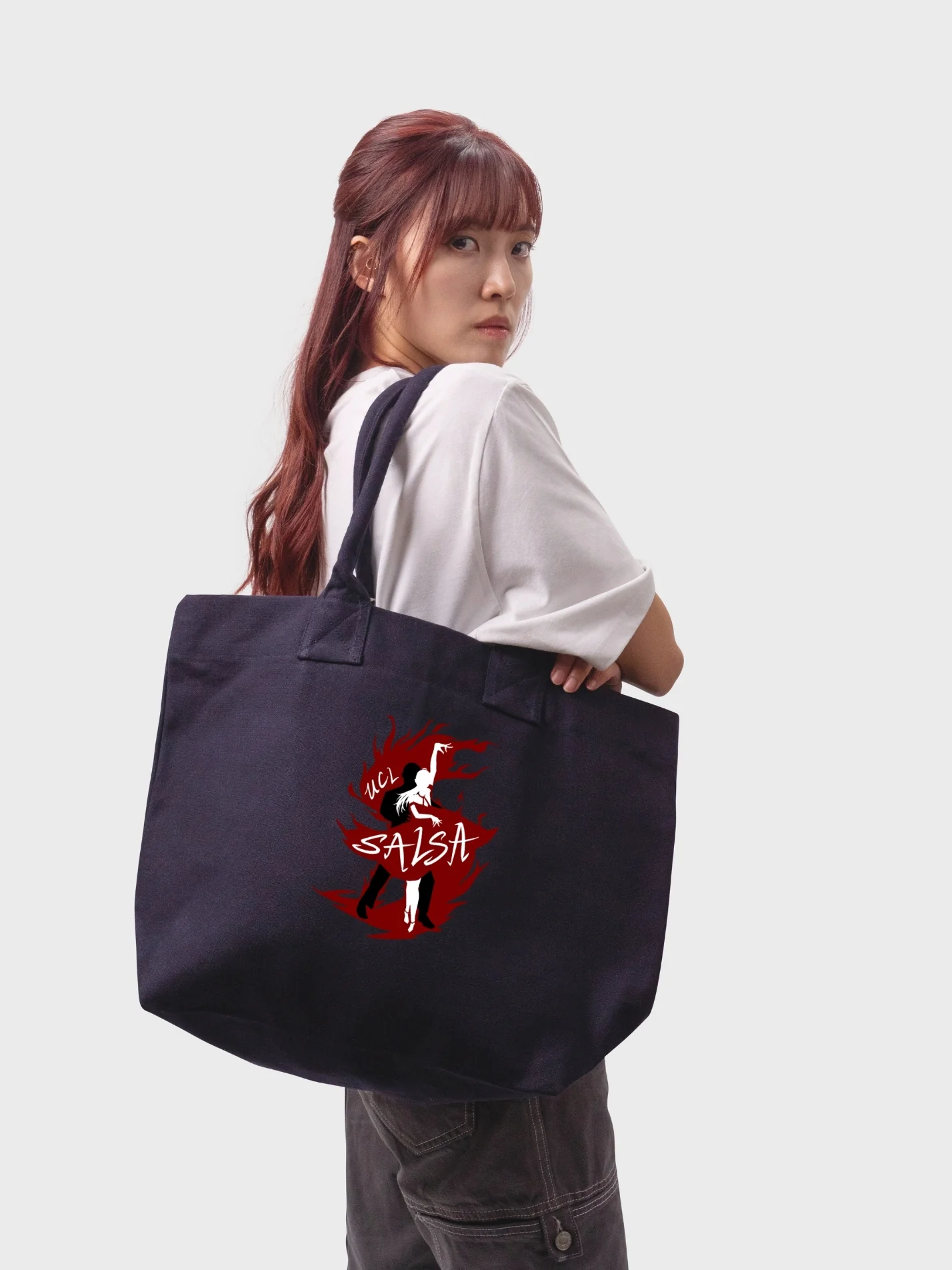 UCL Salsa Cotton Canvas Printed Shopper Bag - Image 2