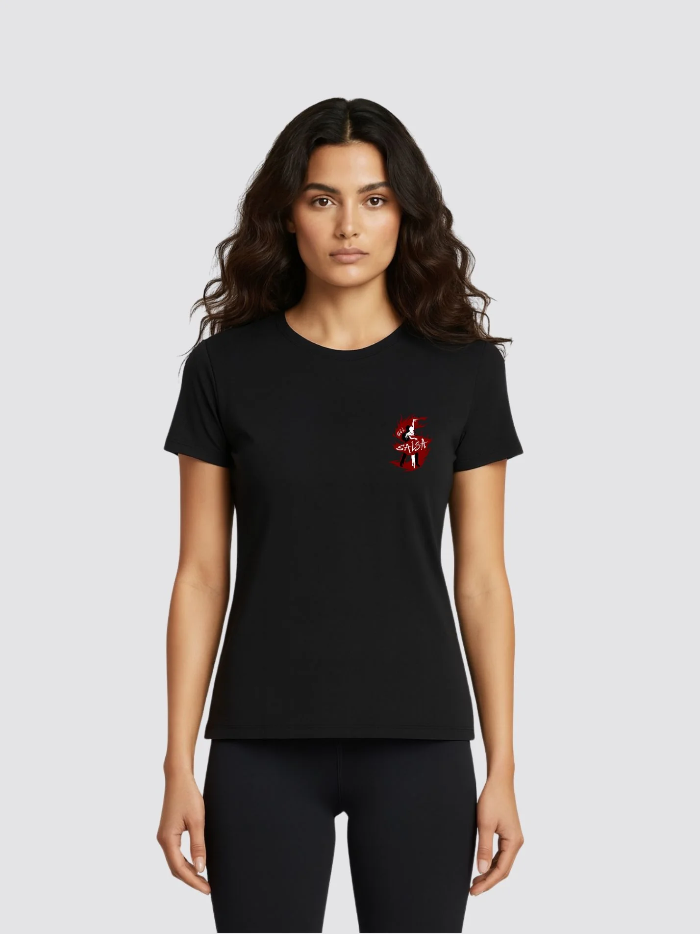 UCL Salsa Ladies Fit Performance T-Shirt