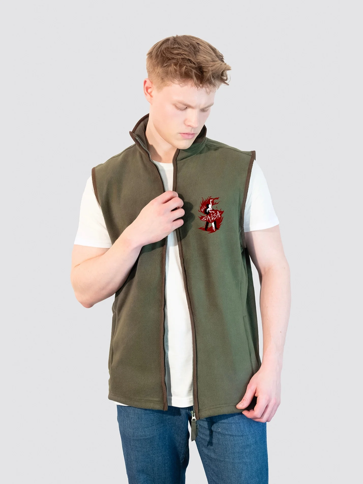 UCL Salsa Men's Heritage Gilet Fleece