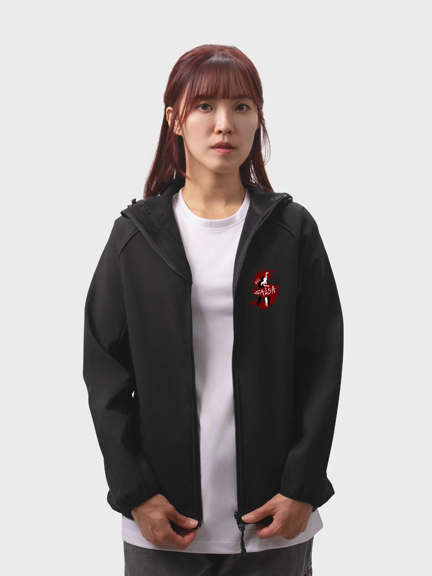 UCL Salsa Sustainable Ladies Hooded Soft Shell Jacket