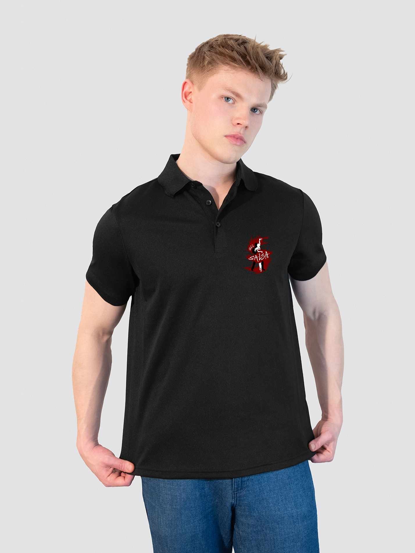 UCL Salsa Sustainable Men's Polo Shirt