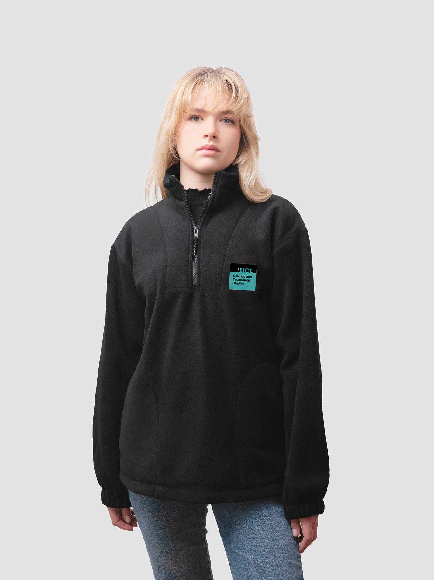 UCL Science and Technology Studies Department Unisex 1/4 Zip Fleece - Image 3