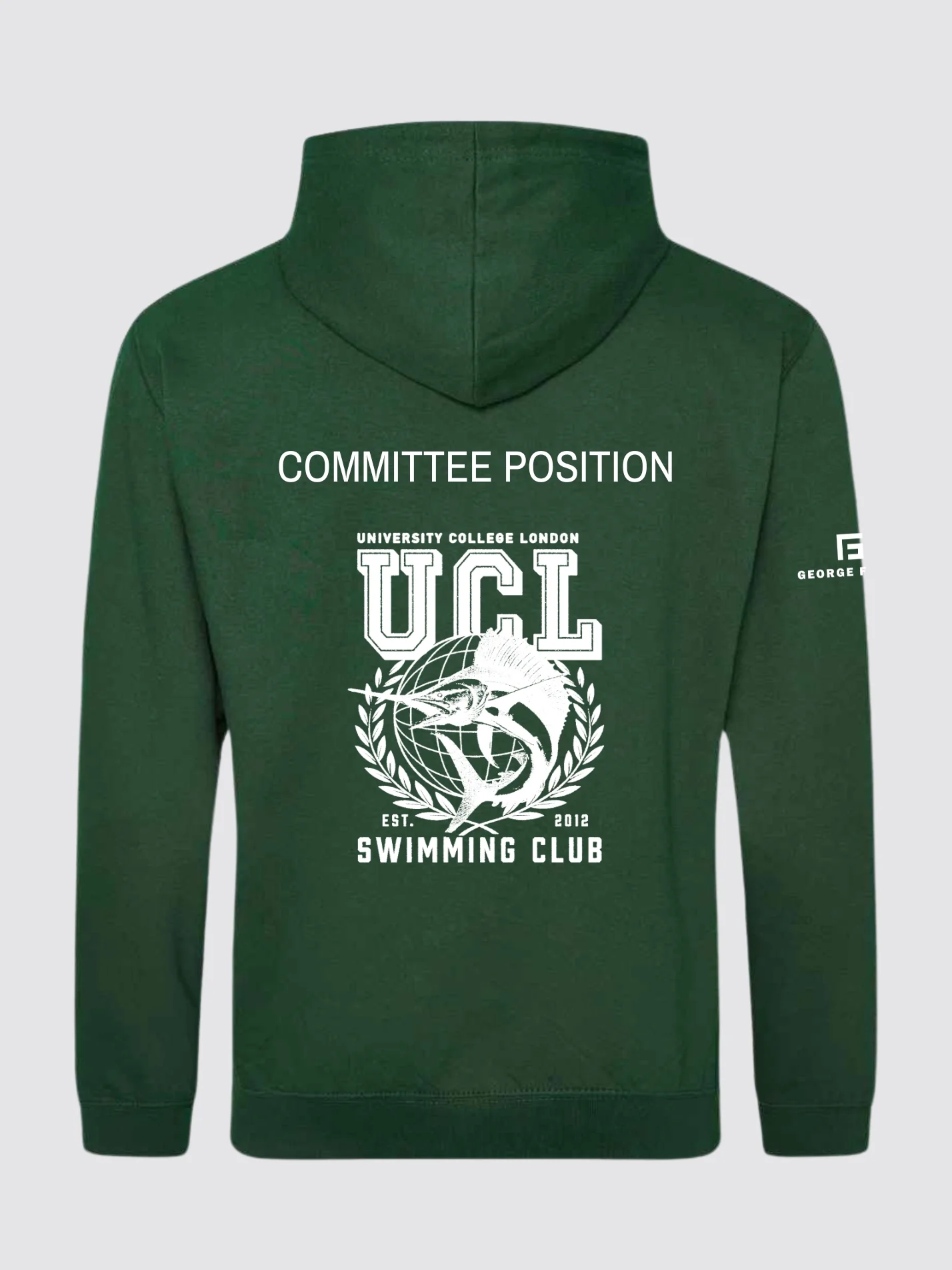 UCL Swimming Unisex Hoodie - Image 6