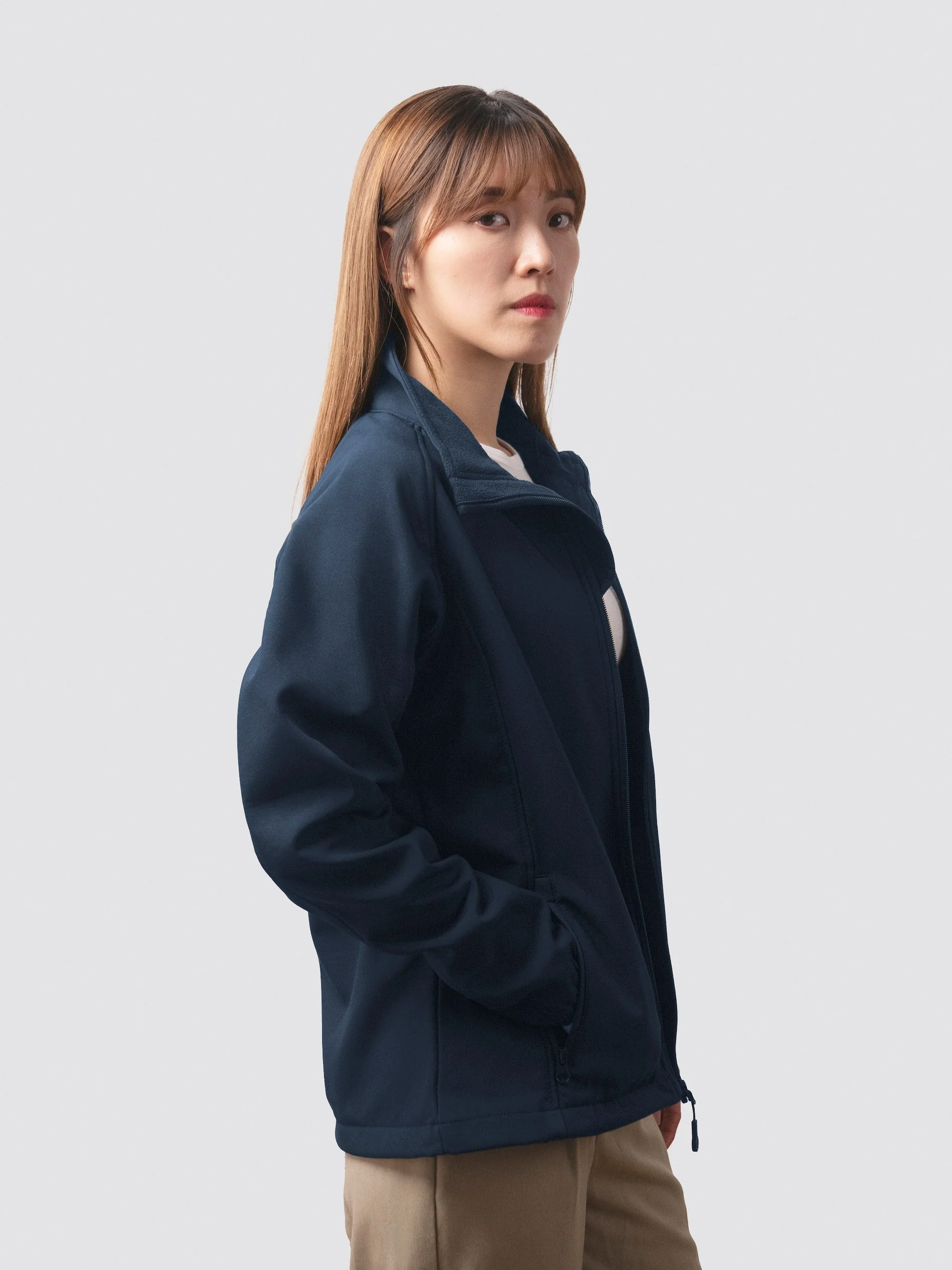 UCL Tennis Sustainable Ladies Soft Shell Jacket - Image 3