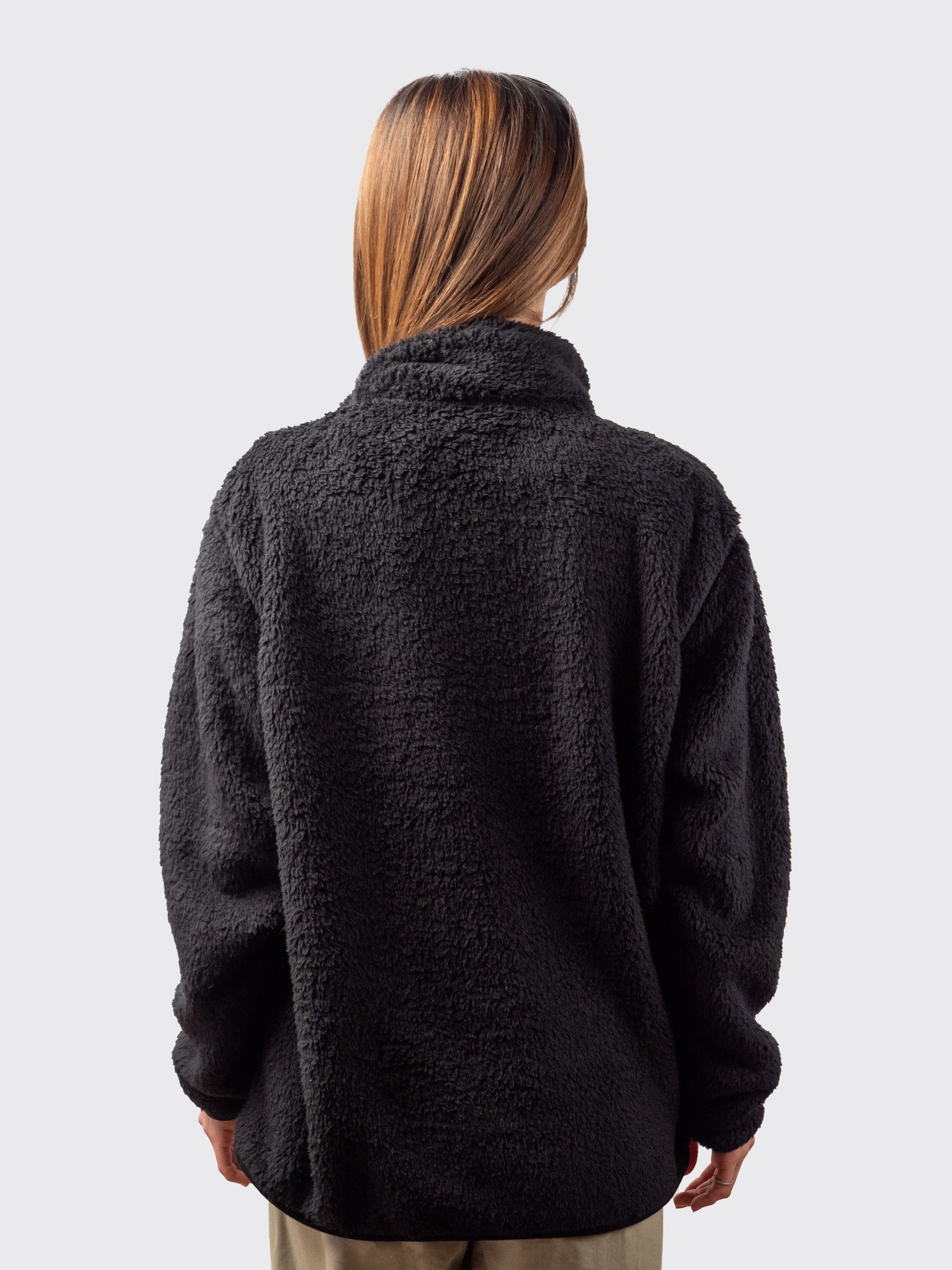 UCL Tennis Unisex Sherpa Fleece Zipped Jacket - Image 2